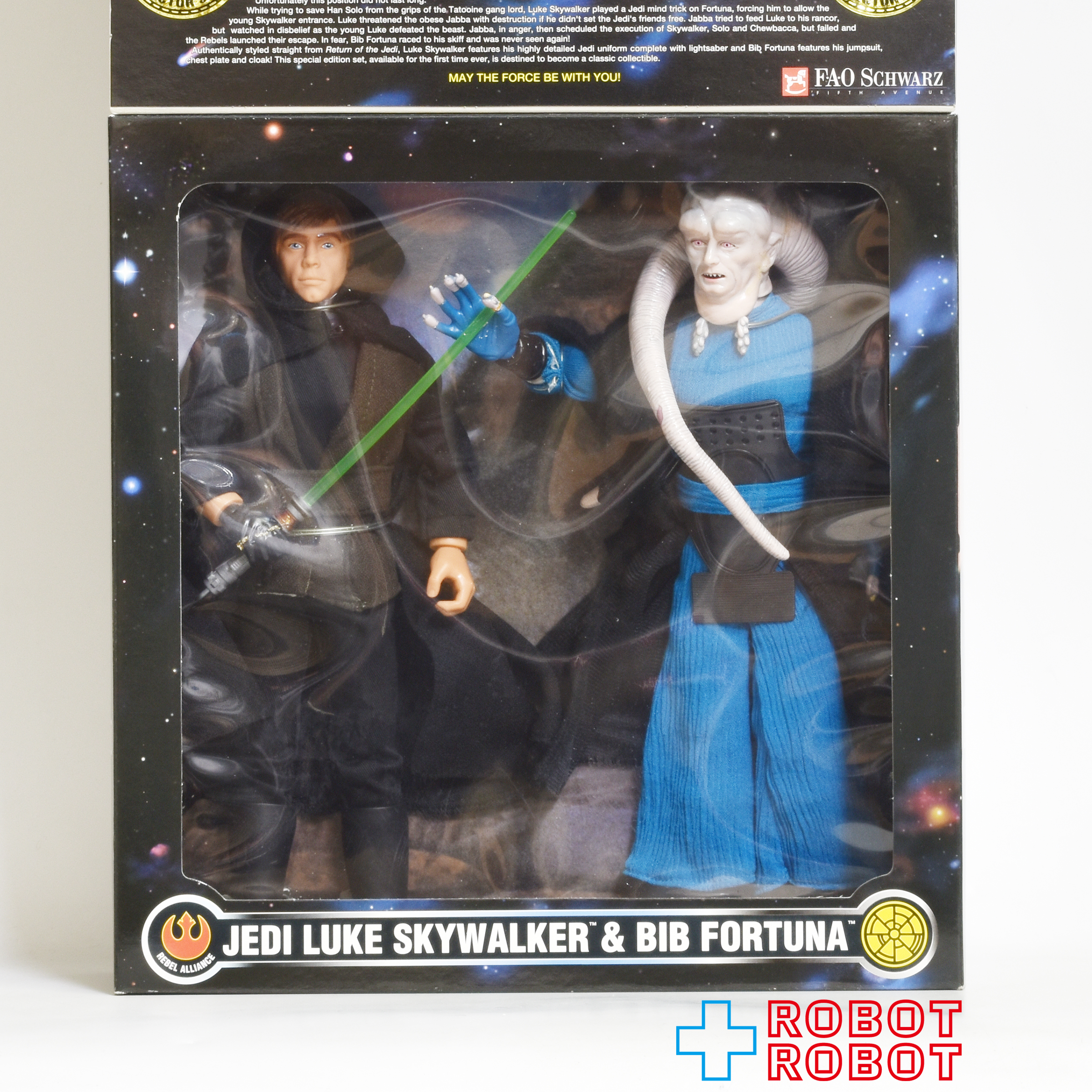スター・ウォーズ アクションコレクション ジェダイ・ルーク・スカイウォーカー & ビブ・フォーチュナ 12インチ アクションフィギュア 扉箱 未開封 入荷写真