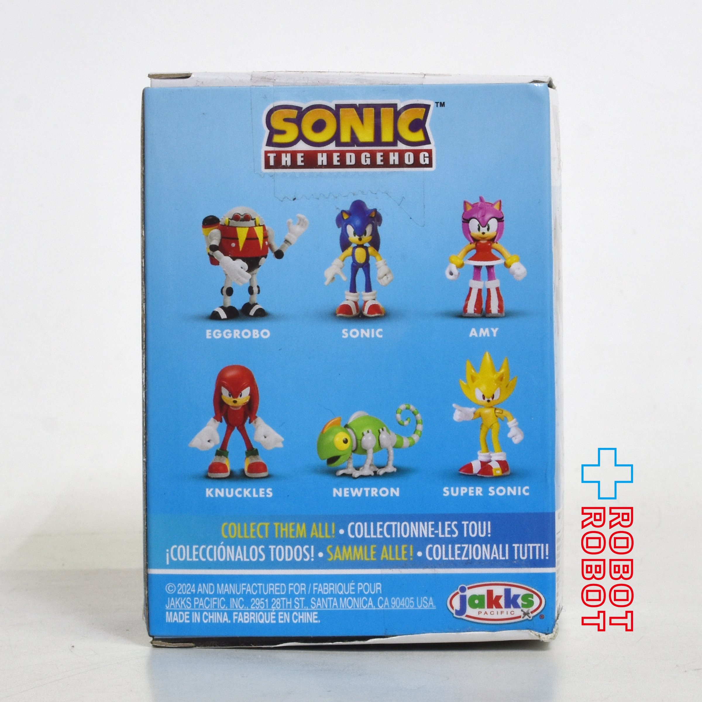 ※パッケージダメージ：ソニック・ザ・ヘッジホッグ エッグ・ロボ 2.5インチ アクションフィギュア 未開封 入荷写真