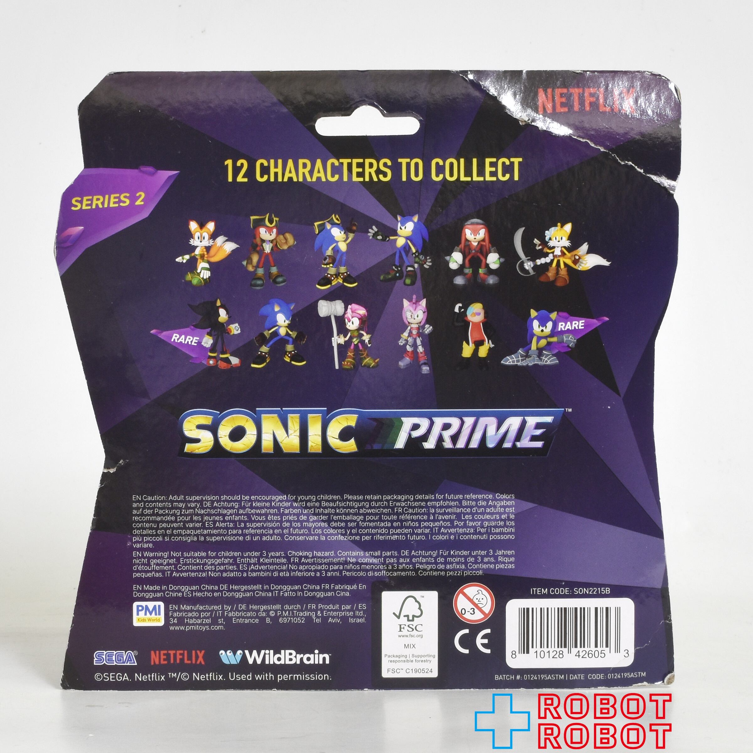 セガ ソニックプライム コレクティブルフィギュア 2パック ダークソニック & シャドウ 未開封 入荷写真