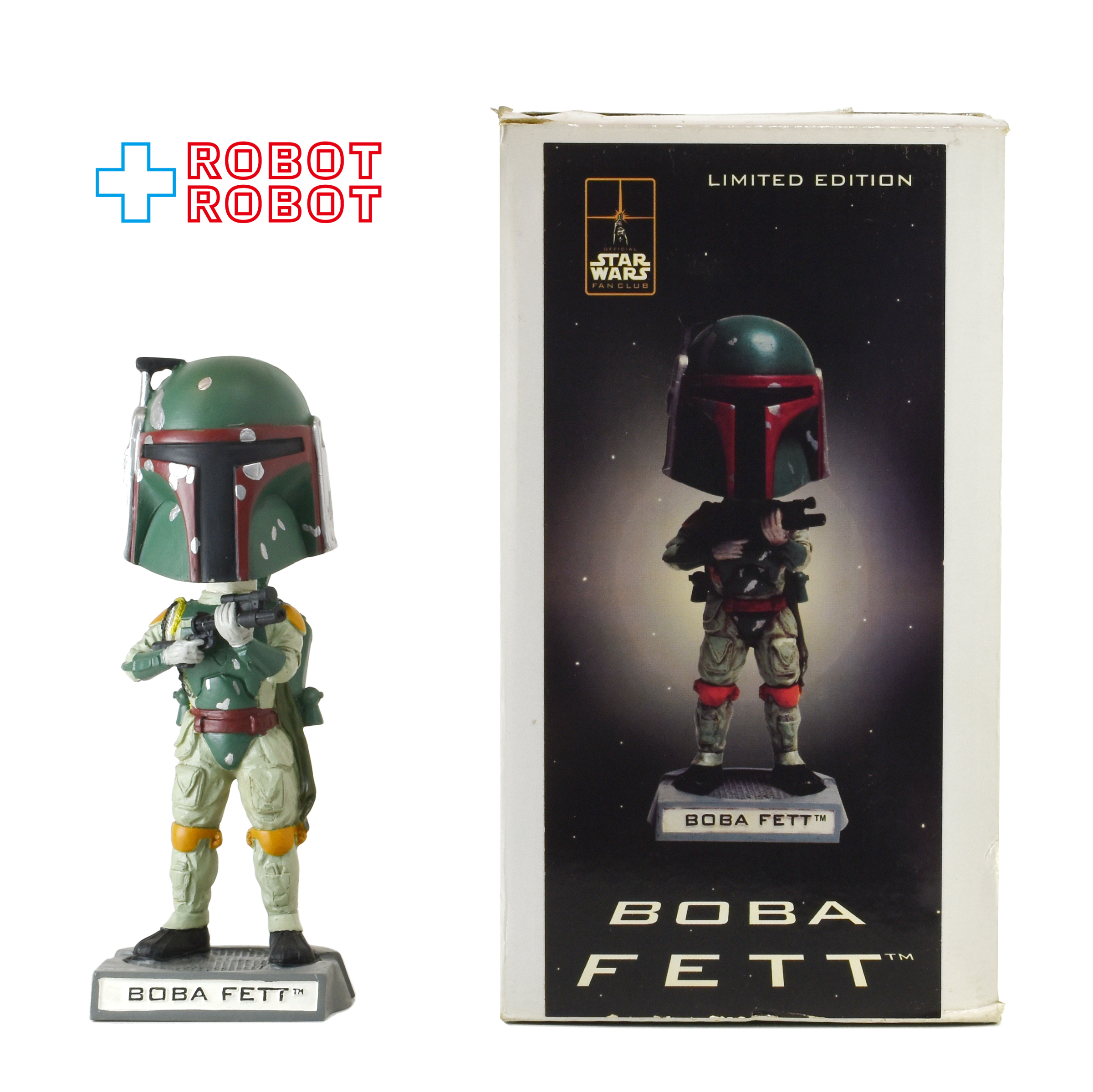 スター・ウォーズ ファンクラブ限定 ボバ・フェット ボブルヘッドフィギュア 箱入り 入荷写真