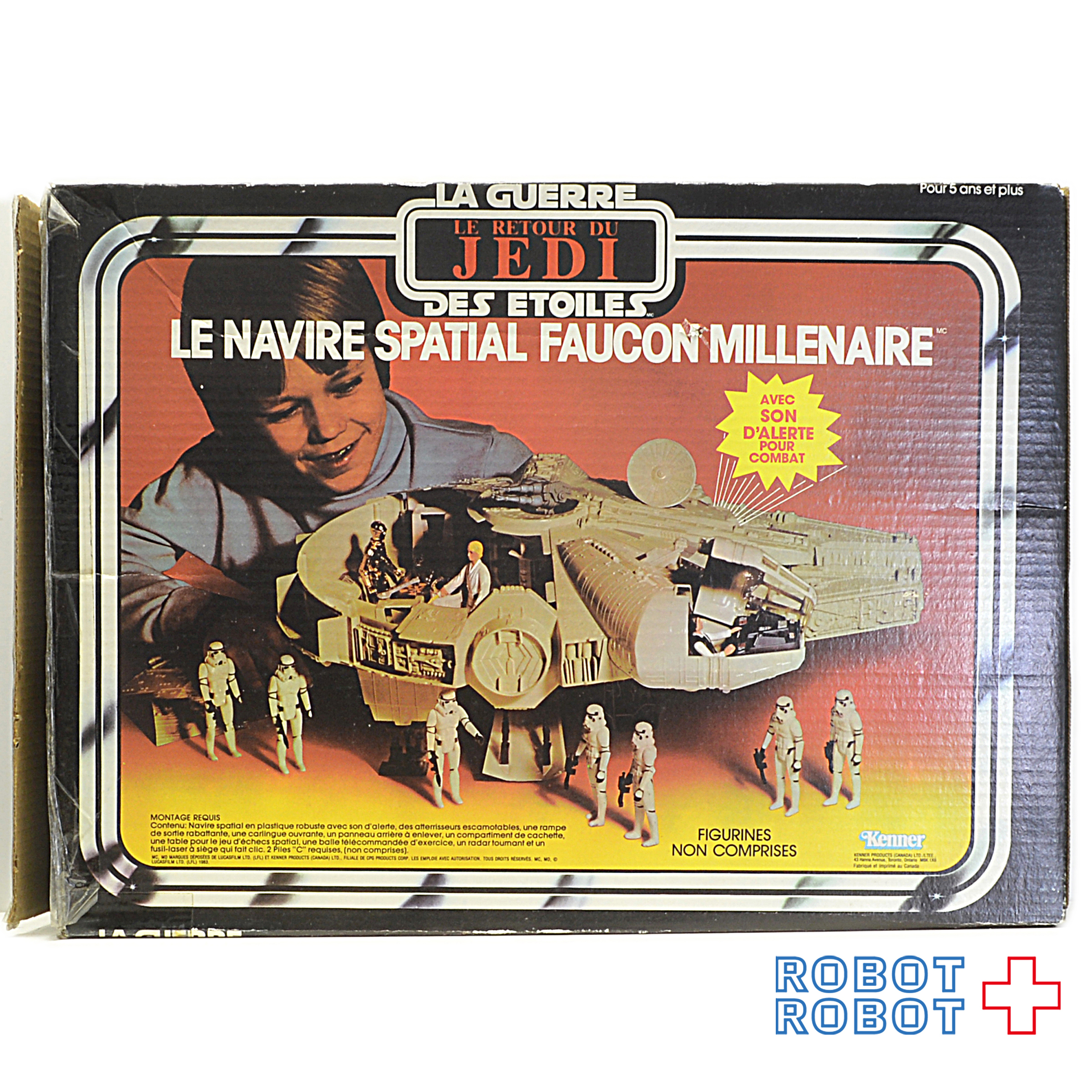 スター・ウォーズ ROTJ ケナー LA GUERRE ミレニアムファルコン カナダ版 入荷写真