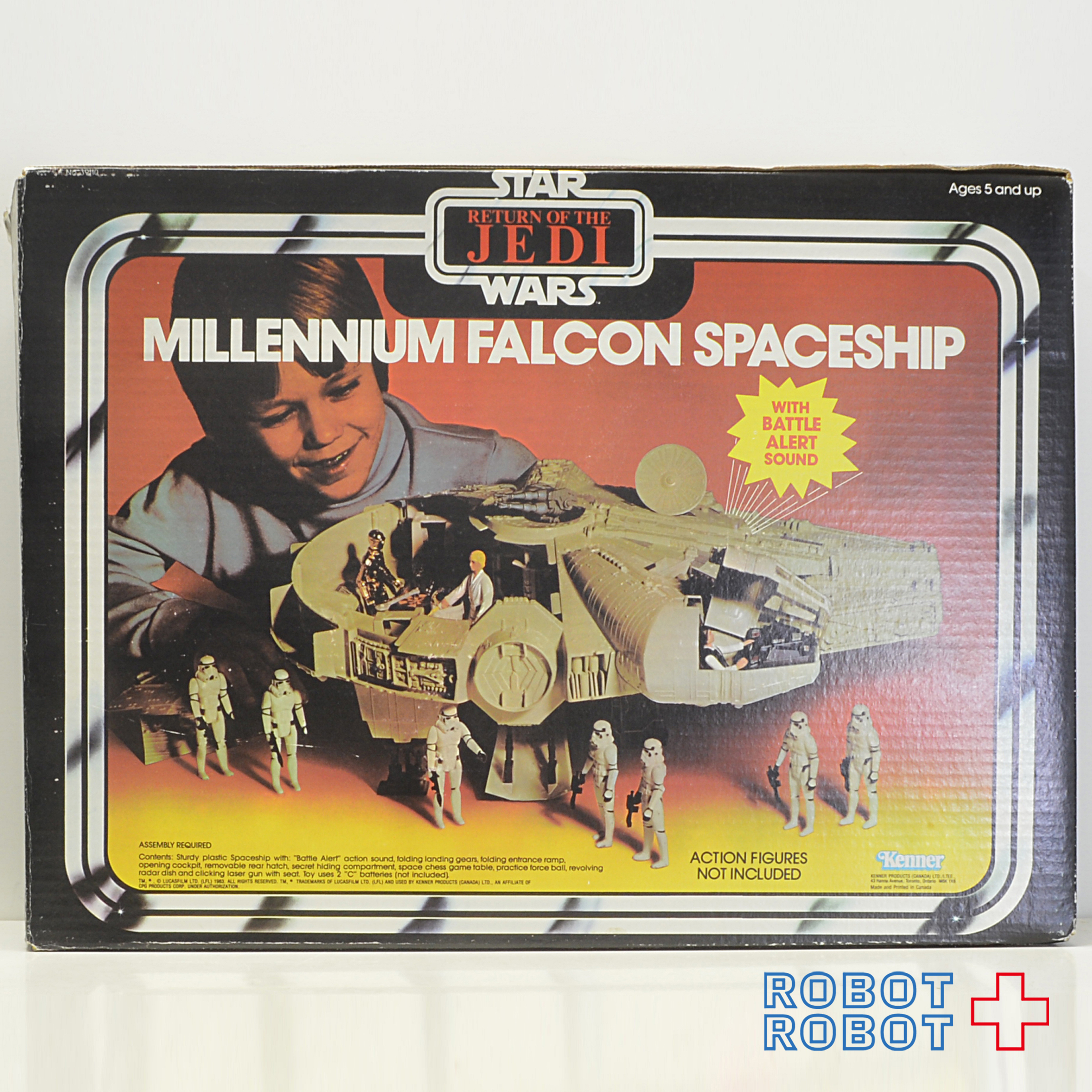スター・ウォーズ ROTJ ケナー LA GUERRE ミレニアムファルコン カナダ版 入荷写真