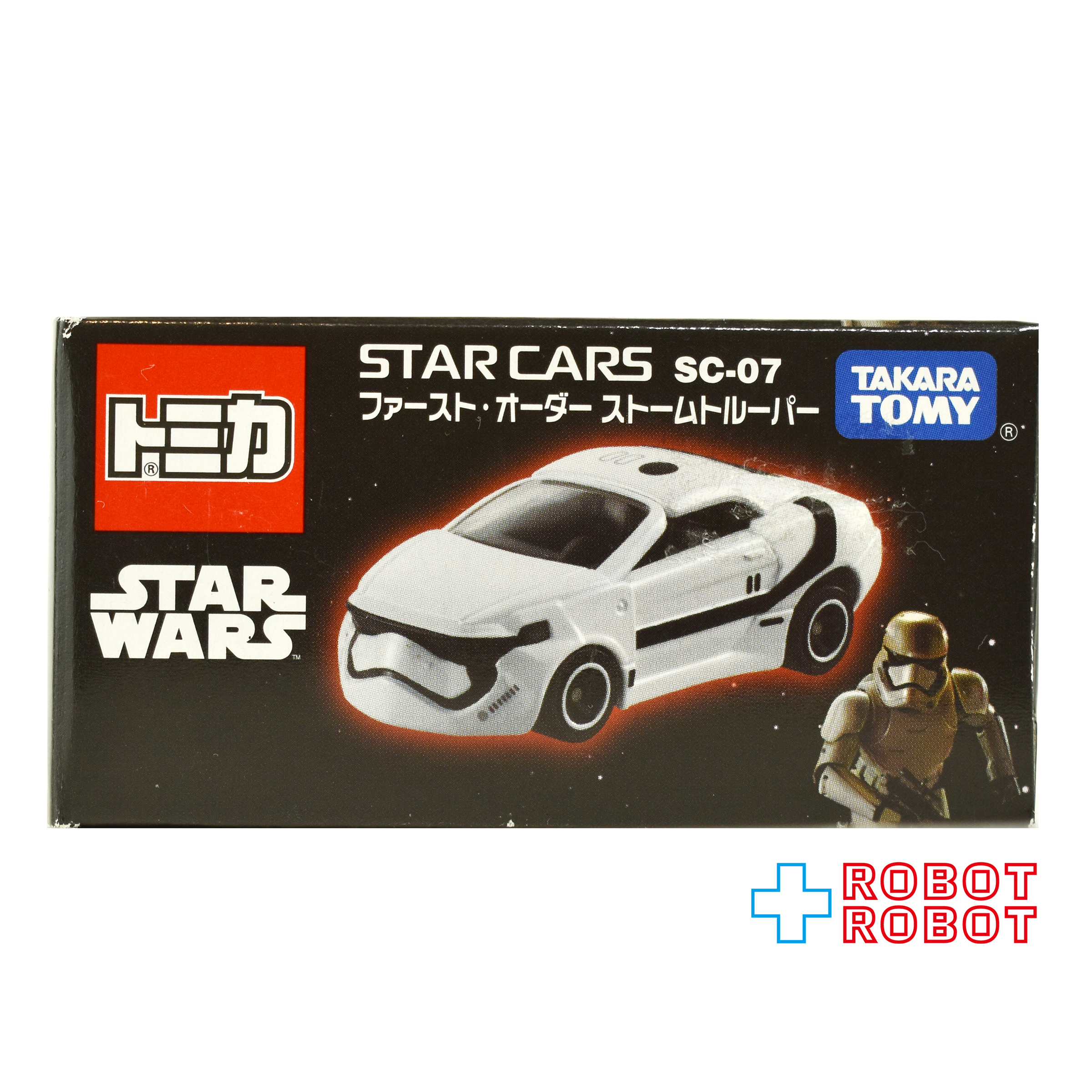 トミカ スター・ウォーズ スター・カーズ SC-07 ファースト・オーダー ストーム・トルーパー ダイキャストビークル 箱入 入荷写真