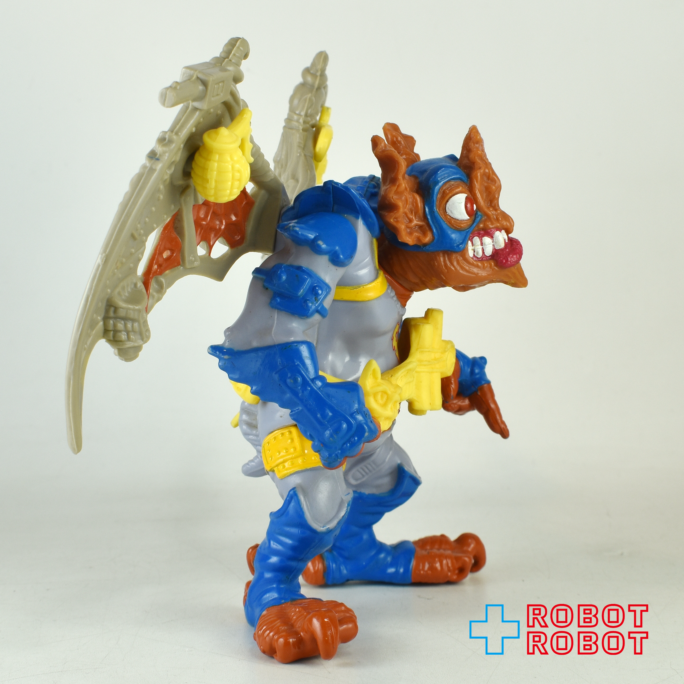 プレイメイツ ティーンエイジ・ミュータント・ニンジャ・タートルズ TMNT ウイングナット アクションフィギュア 1990 ルース 完品 入荷写真