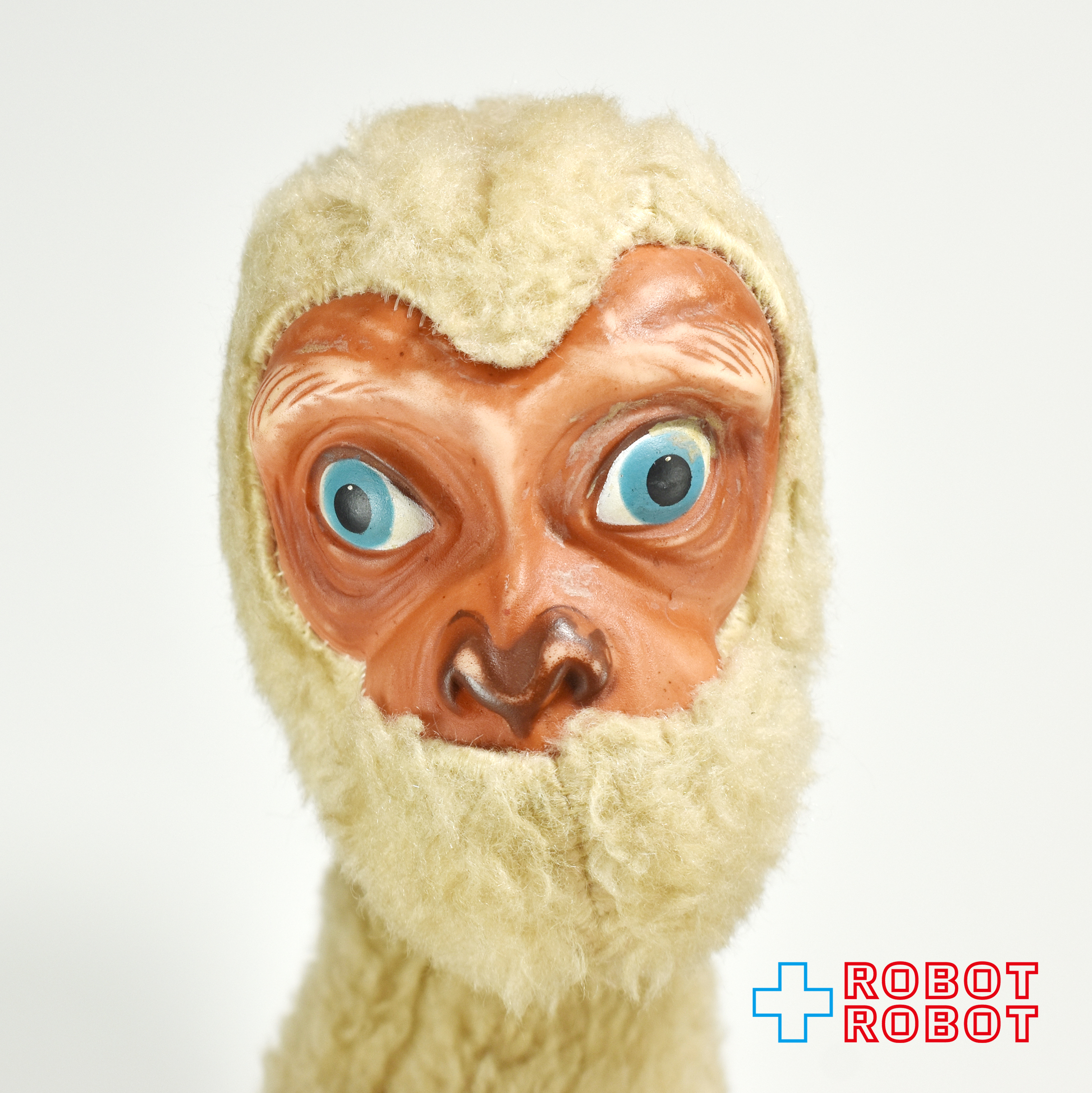 ラシュトン社 E.T.に似た感じのぬいぐるみ ベージュ色 入荷写真