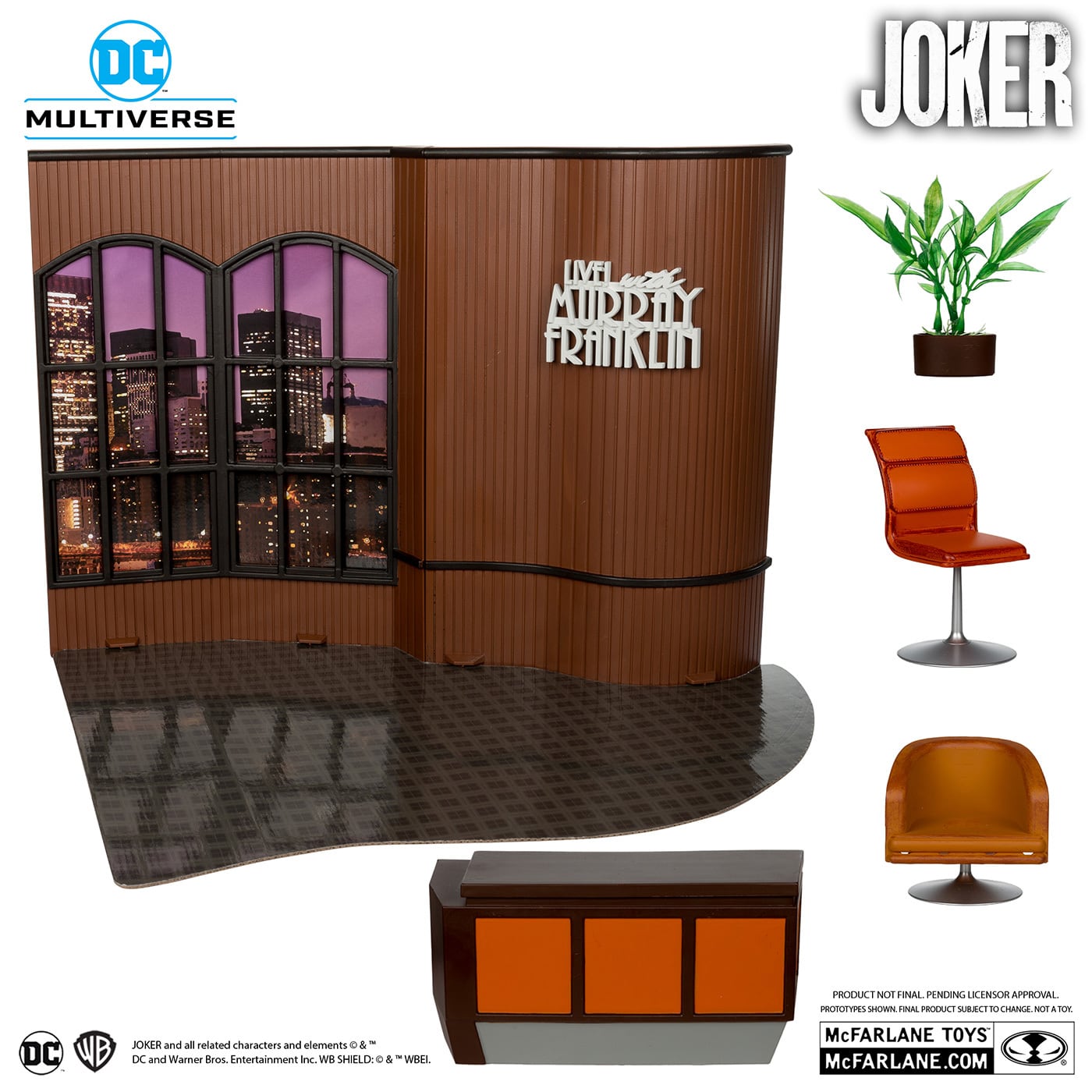マクファーレン・トイズ DCマルチバース ジョーカー アーサー・フレック & マレー・フランクリン・ショー デラックス・コレクターセット 7インチ アクションフィギュア 国内版 未開封 入荷写真