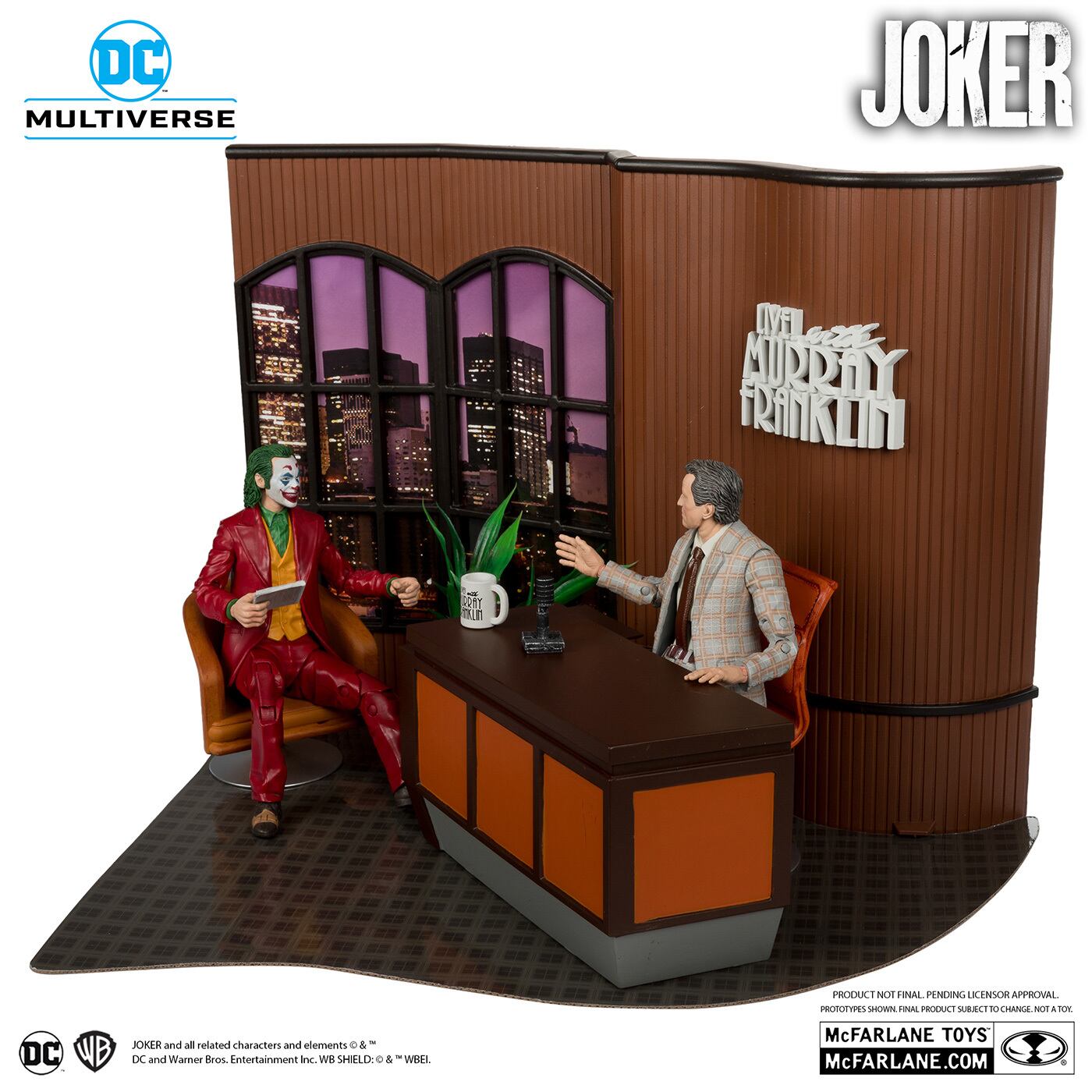 マクファーレン・トイズ DCマルチバース ジョーカー アーサー・フレック & マレー・フランクリン・ショー デラックス・コレクターセット 7インチ アクションフィギュア 国内版 未開封 入荷写真