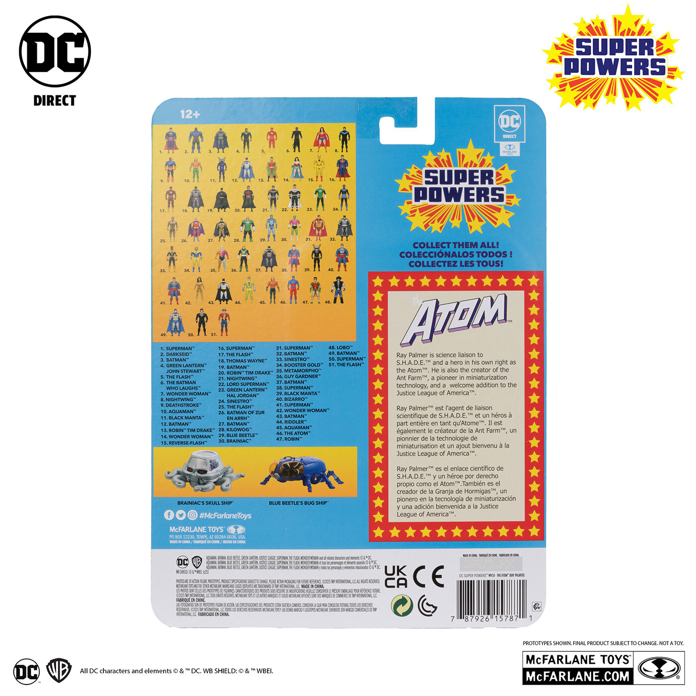 マクファーレン・トイズ DCダイレクト DCスーパーパワーズ #45 アトム (レイ・パーマー) 4インチ アクションフィギュア 国内版 未開封 入荷写真