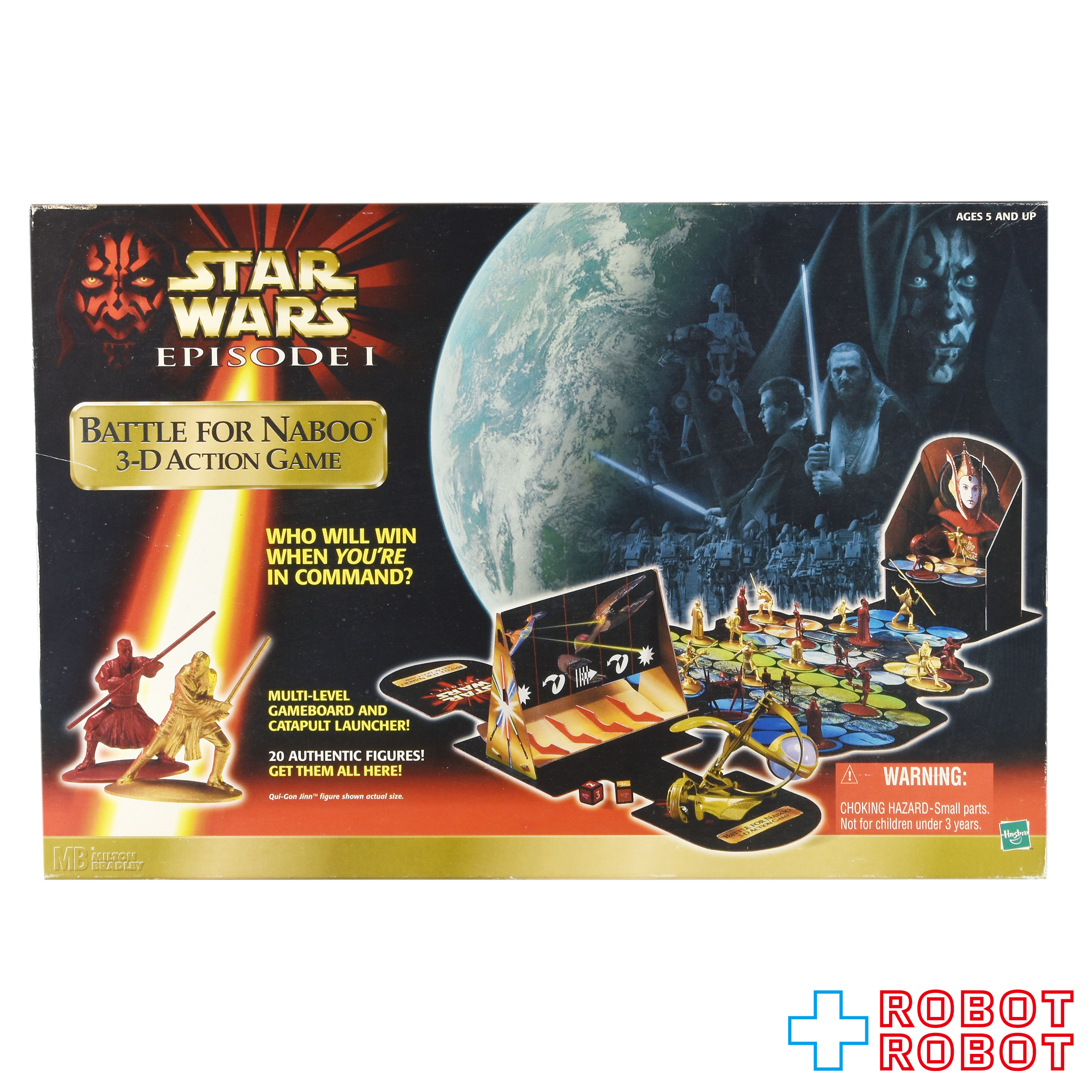 スター・ウォーズ エピソード1 バトル・フォー・ナブー 3-D アクションゲーム 未使用 入荷写真