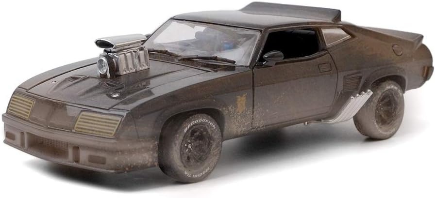 グリーンライト マッドマックス ラスト オブ ザ V8 インターセプター 1973 フォード ファルコン XB (ウェザリングver.) 1/24 ダイキャストビークル 箱入 入荷写真