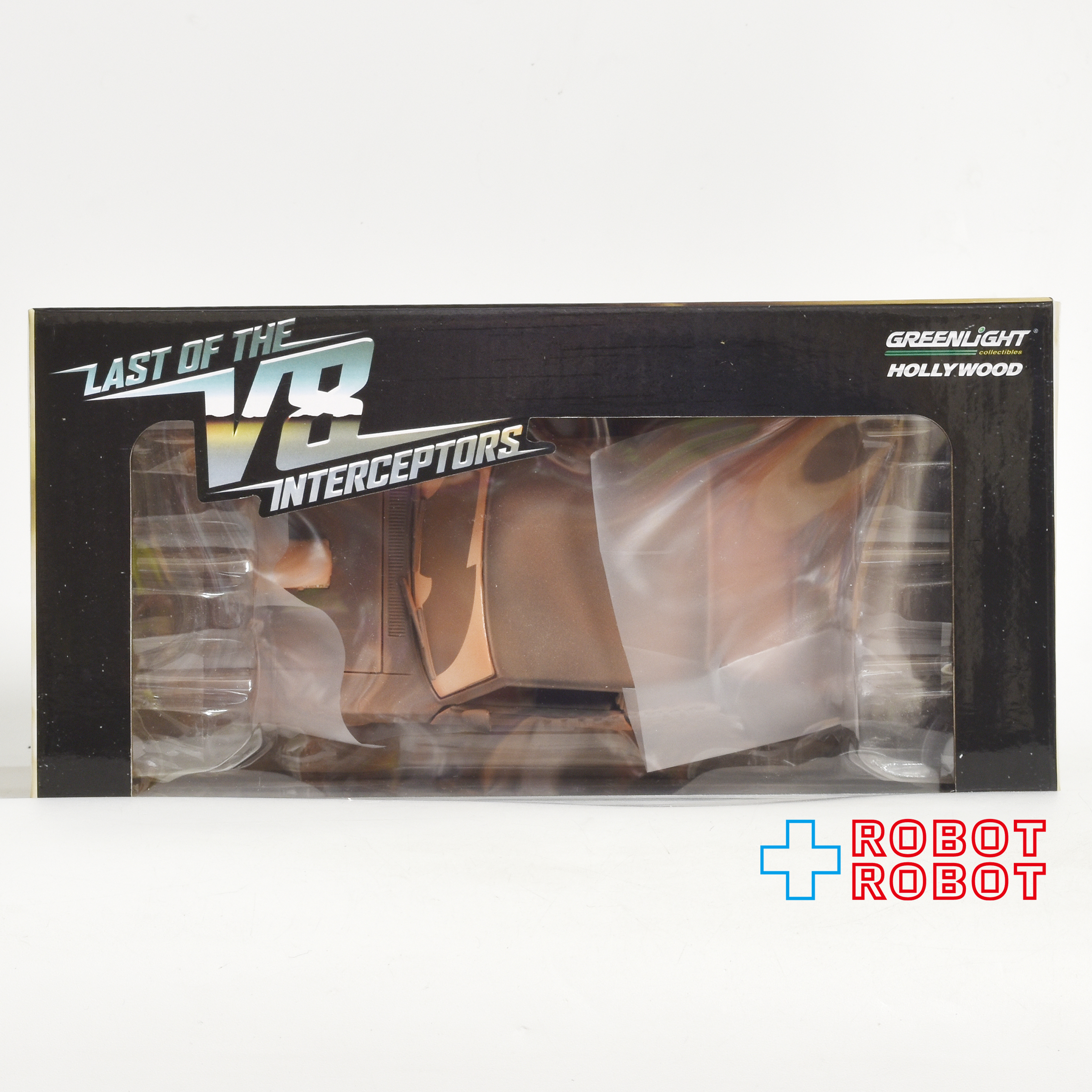 グリーンライト マッドマックス ラスト オブ ザ V8 インターセプター 1973 フォード ファルコン XB (ウェザリングver.) 1/24 ダイキャストビークル 箱入 入荷写真
