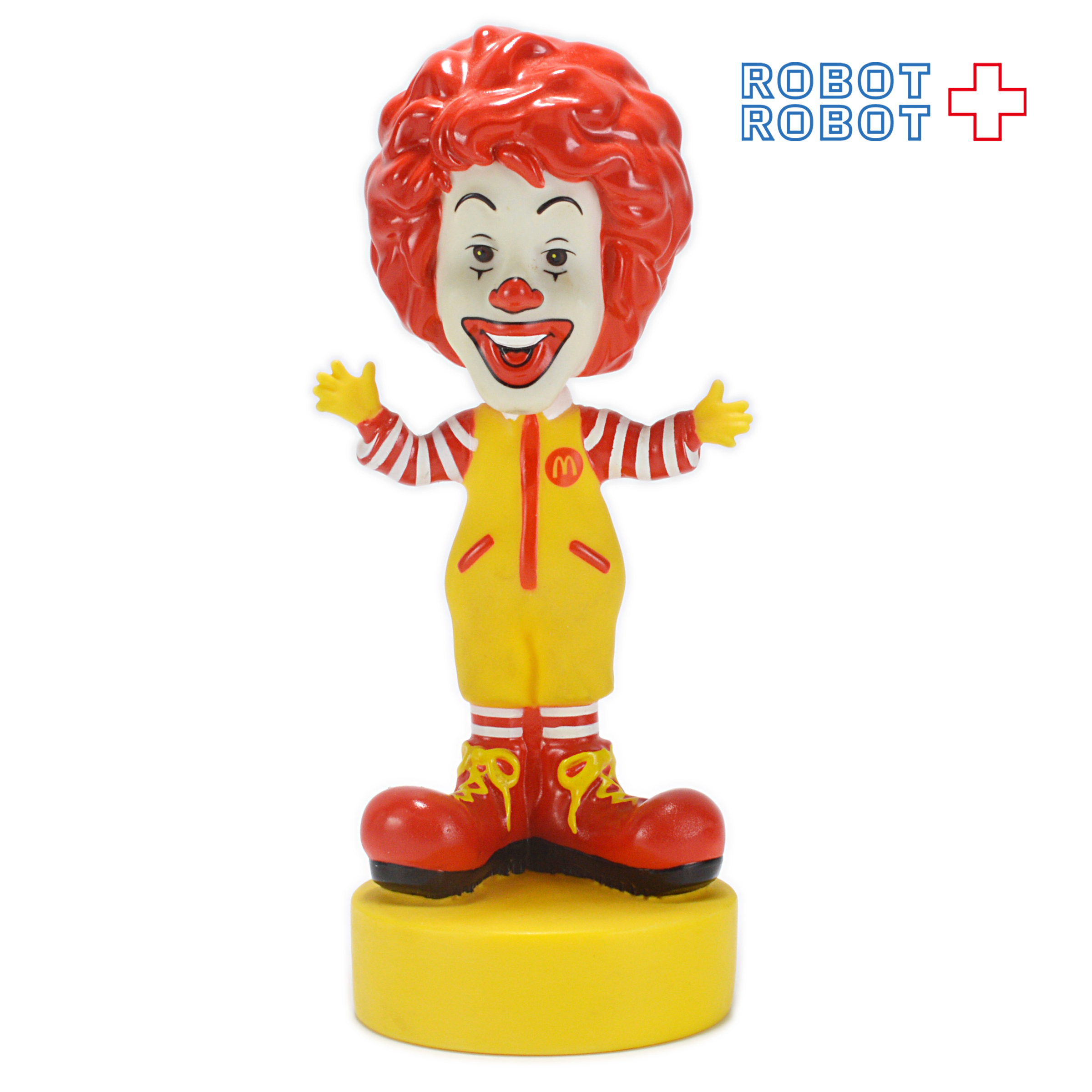 マクドナルド ロナルド ボブルヘッド ソフビフィギュア 袋入未開封 企業物 入荷写真