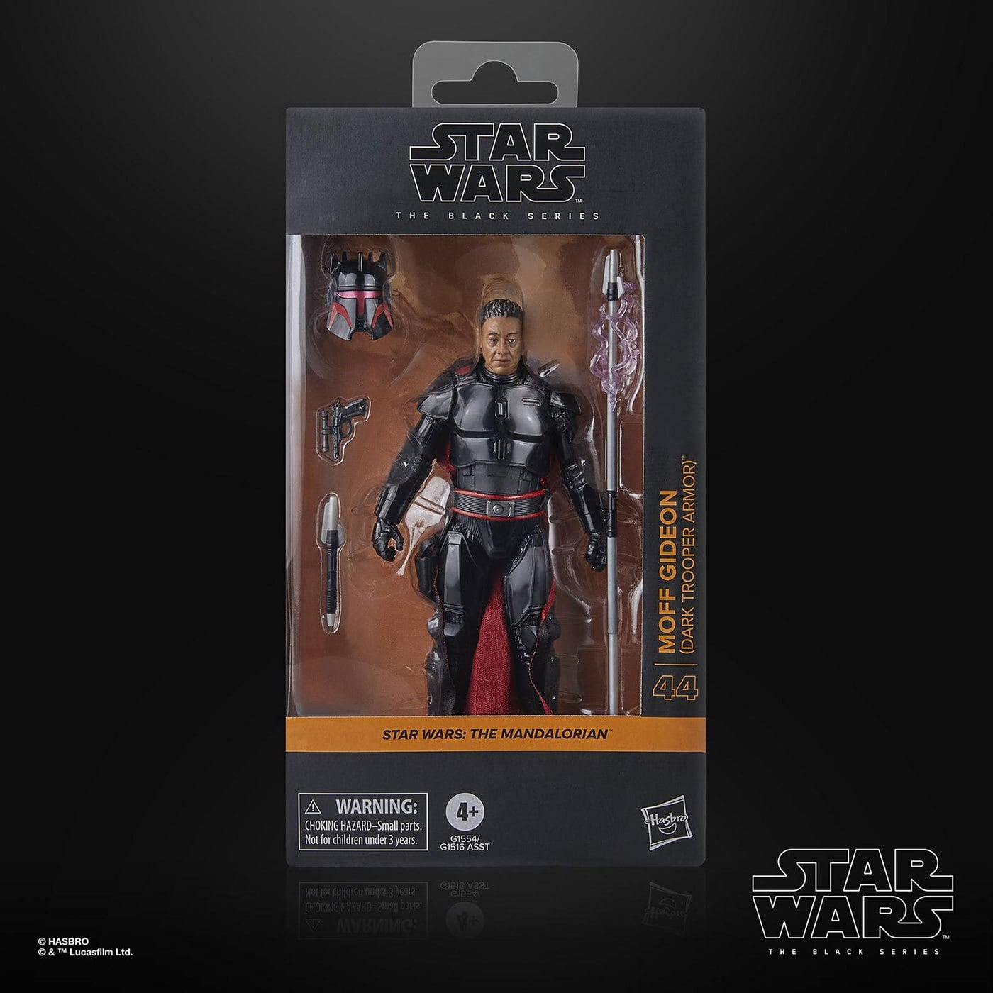 スター・ウォーズ ブラックシリーズ #MAN44 モフ・ギデオン (ダーク・トルーパー・アーマー) [マンダロリアン] 6インチフィギュア 未開封