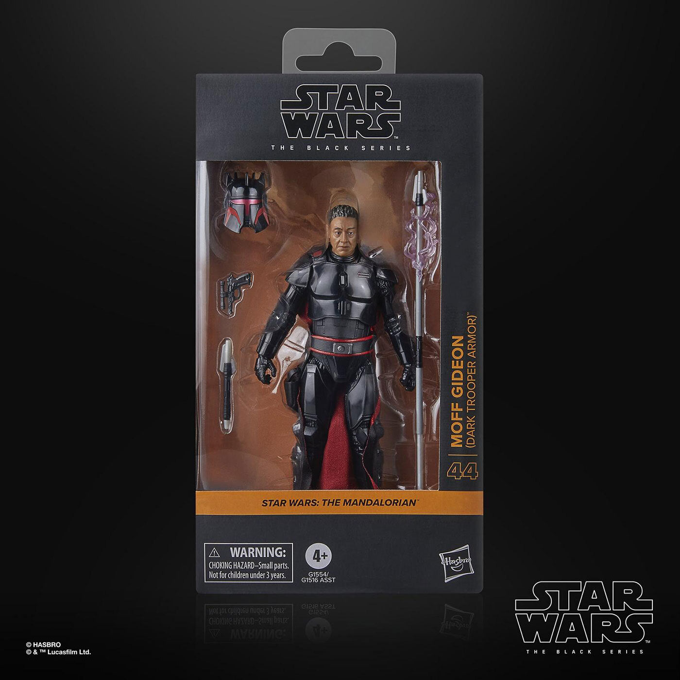 スター・ウォーズ ブラックシリーズ #MAN44 モフ・ギデオン (ダーク・トルーパー・アーマー) [マンダロリアン] 6インチフィギュア 未開封