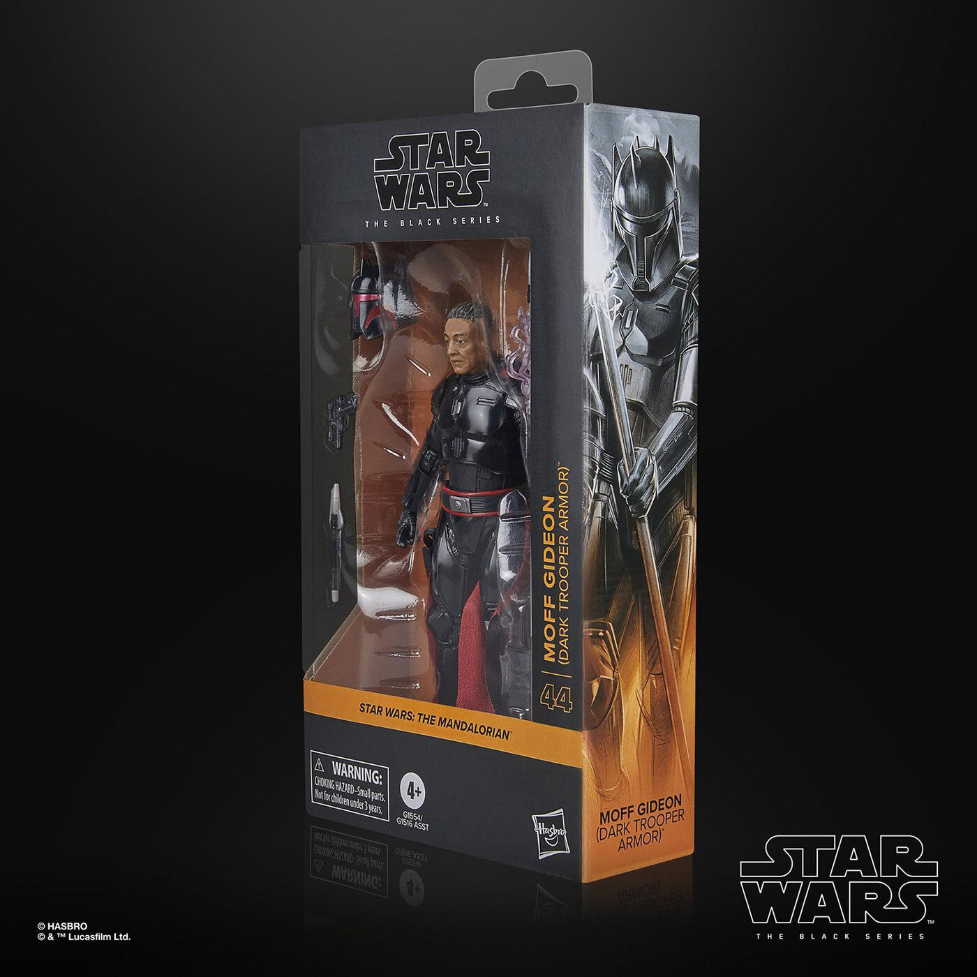 スター・ウォーズ ブラックシリーズ #MAN44 モフ・ギデオン (ダーク・トルーパー・アーマー) [マンダロリアン] 6インチフィギュア 未開封