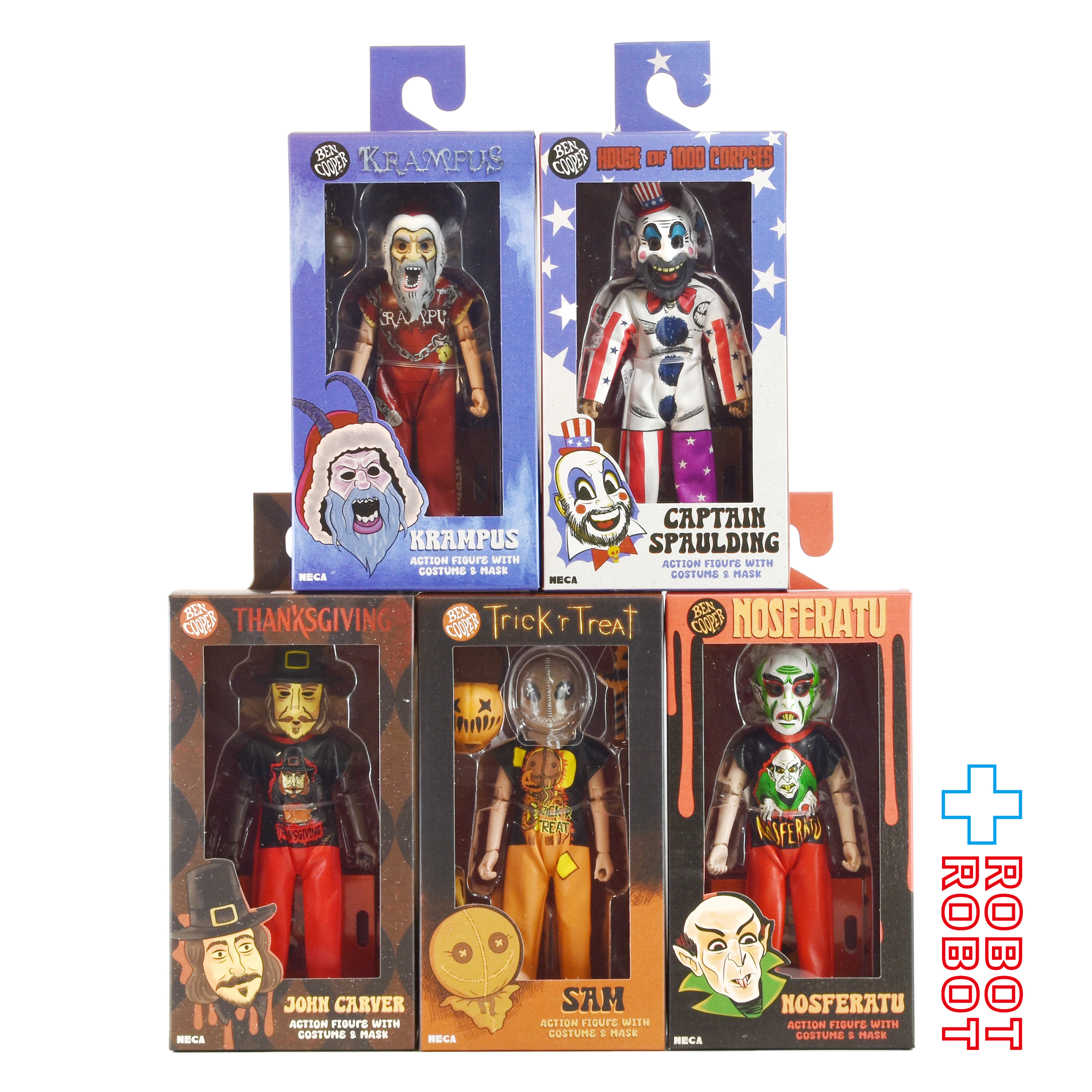 NECA ベン・クーパー シリーズ4 キッズコレクション w/ マスク＆コスチューム 6インチ アクションドール 5種セット 未開封 入荷写真