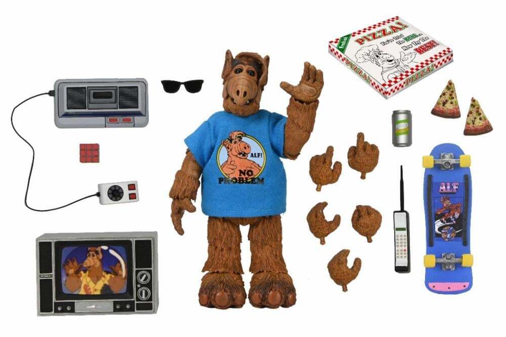 ネカ ALF アルフ ゴードン・シャムウェイ トータリー 80's Ver. アルティメット 7インチ アクションフィギュア 未開封 入荷写真