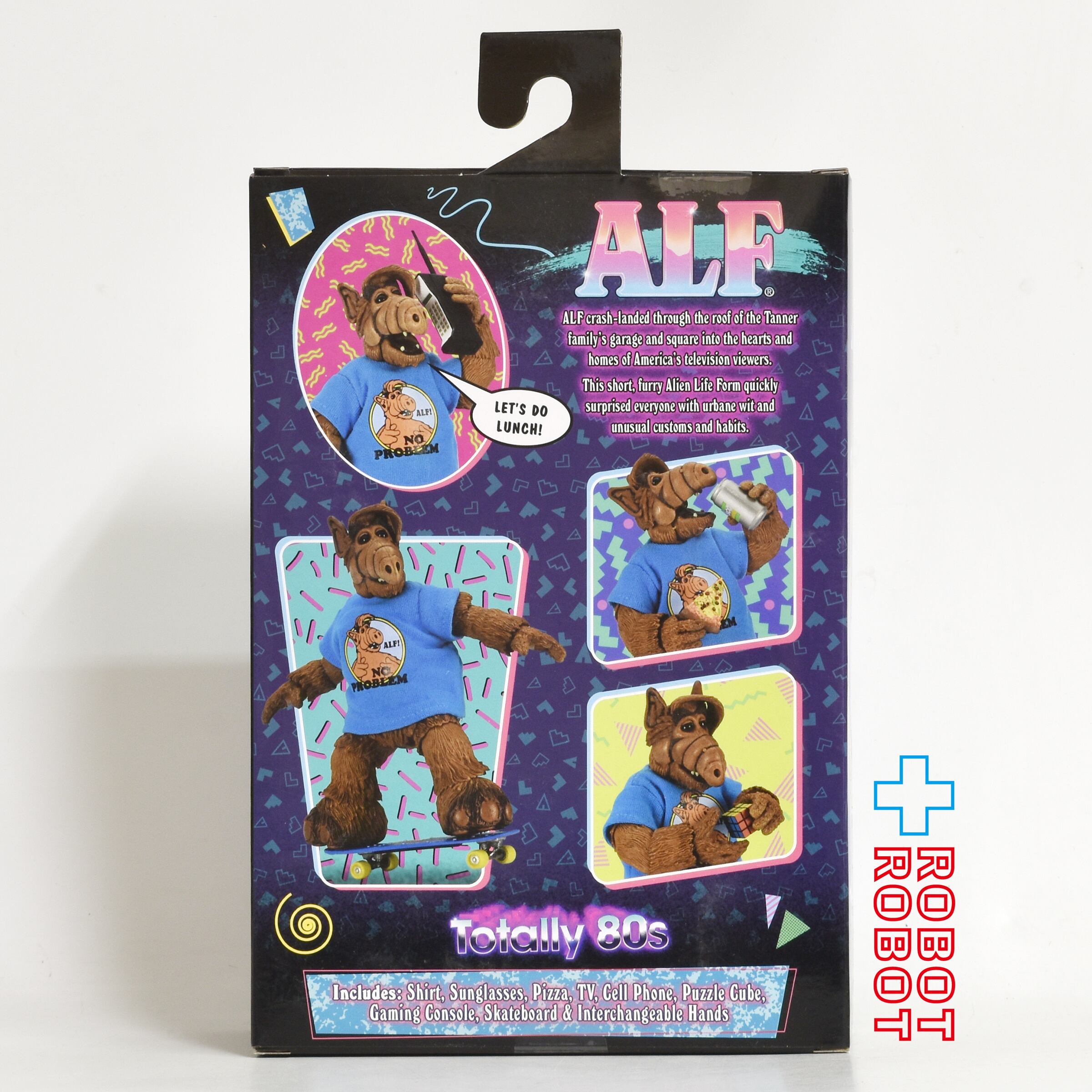 ネカ ALF アルフ ゴードン・シャムウェイ トータリー 80's Ver. アルティメット 7インチ アクションフィギュア 未開封 入荷写真