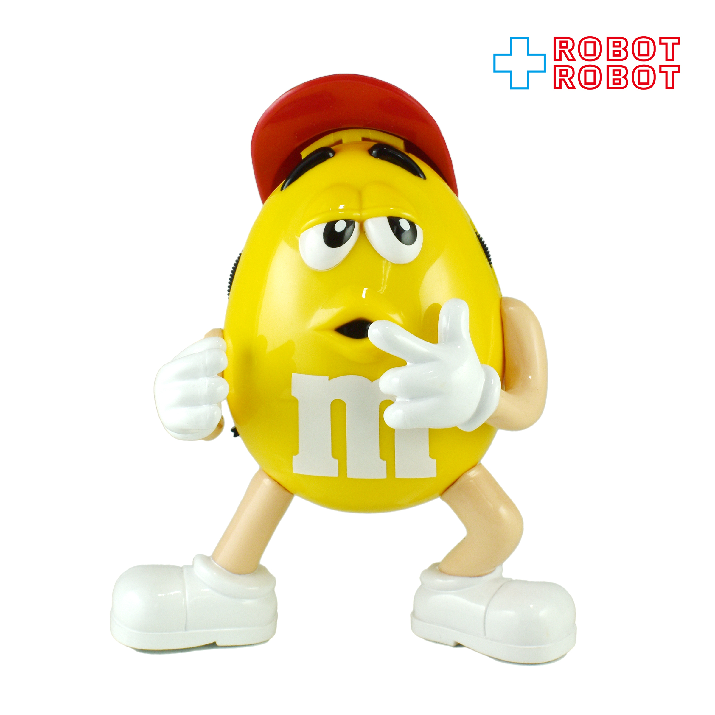 M&M's エムアンドエムズ コレクターシリーズ イエロー キャラクターラジオ フィギュア ヘッドフォン 箱付き 企業物 入荷写真