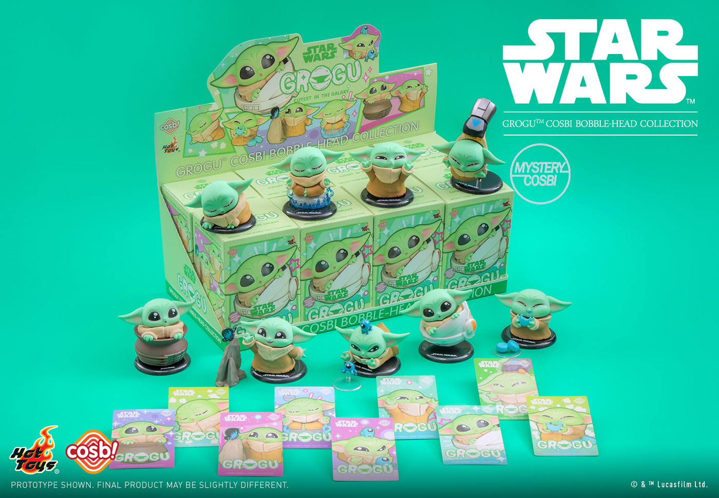 ホットトイズ スター・ウォーズ コスビ グローグー キューテスト・イン・ザ・ギャラクシー シリーズ1 ミニフィギュア 未開封 入荷写真