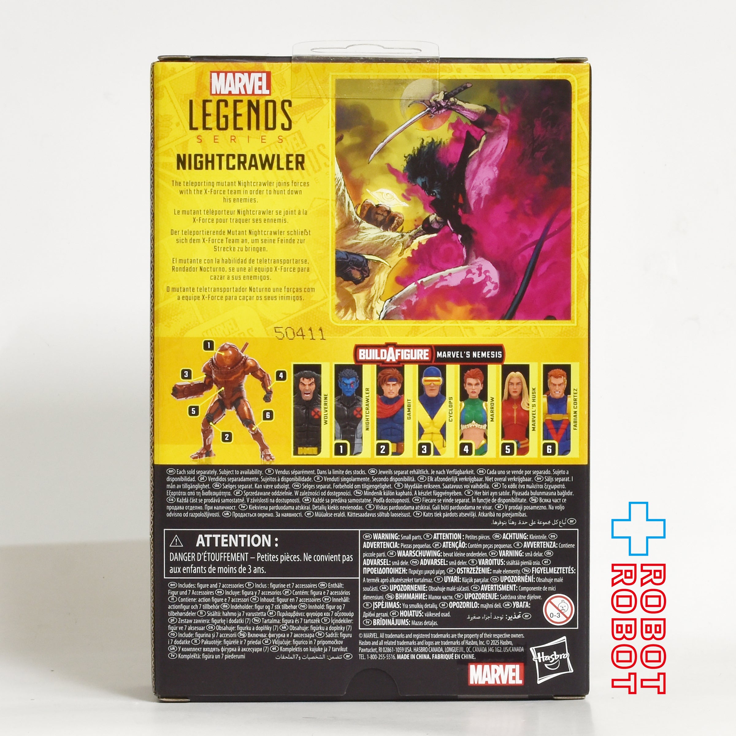 マーベルレジェンド X-MENシリーズ ナイトクローラー 6インチ アクションフィギュア 未開封
