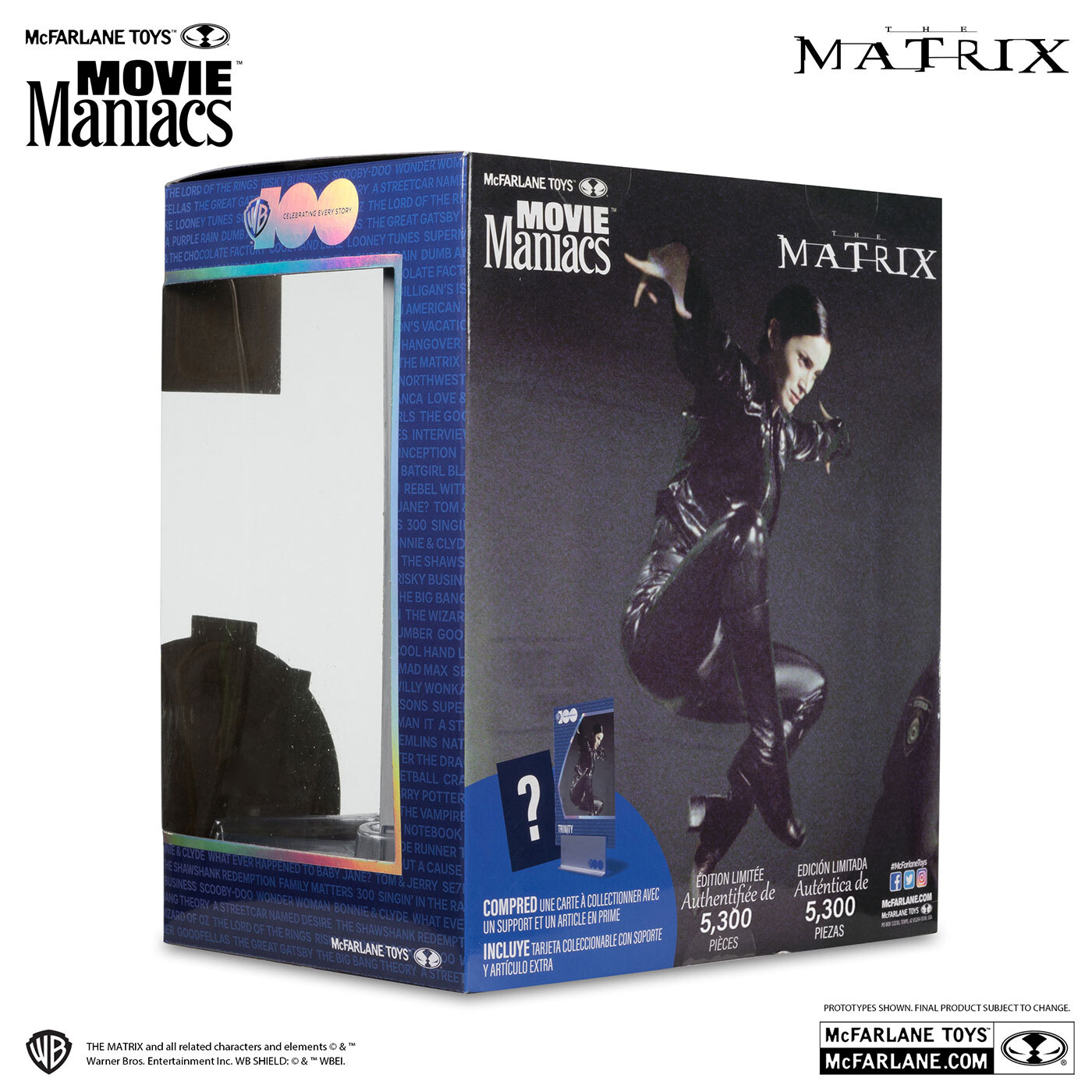 マクファーレン・トイズ ムービーマニアックス マトリックス トリニティ 6インチ ポーズドスタチュー 未開封 入荷写真