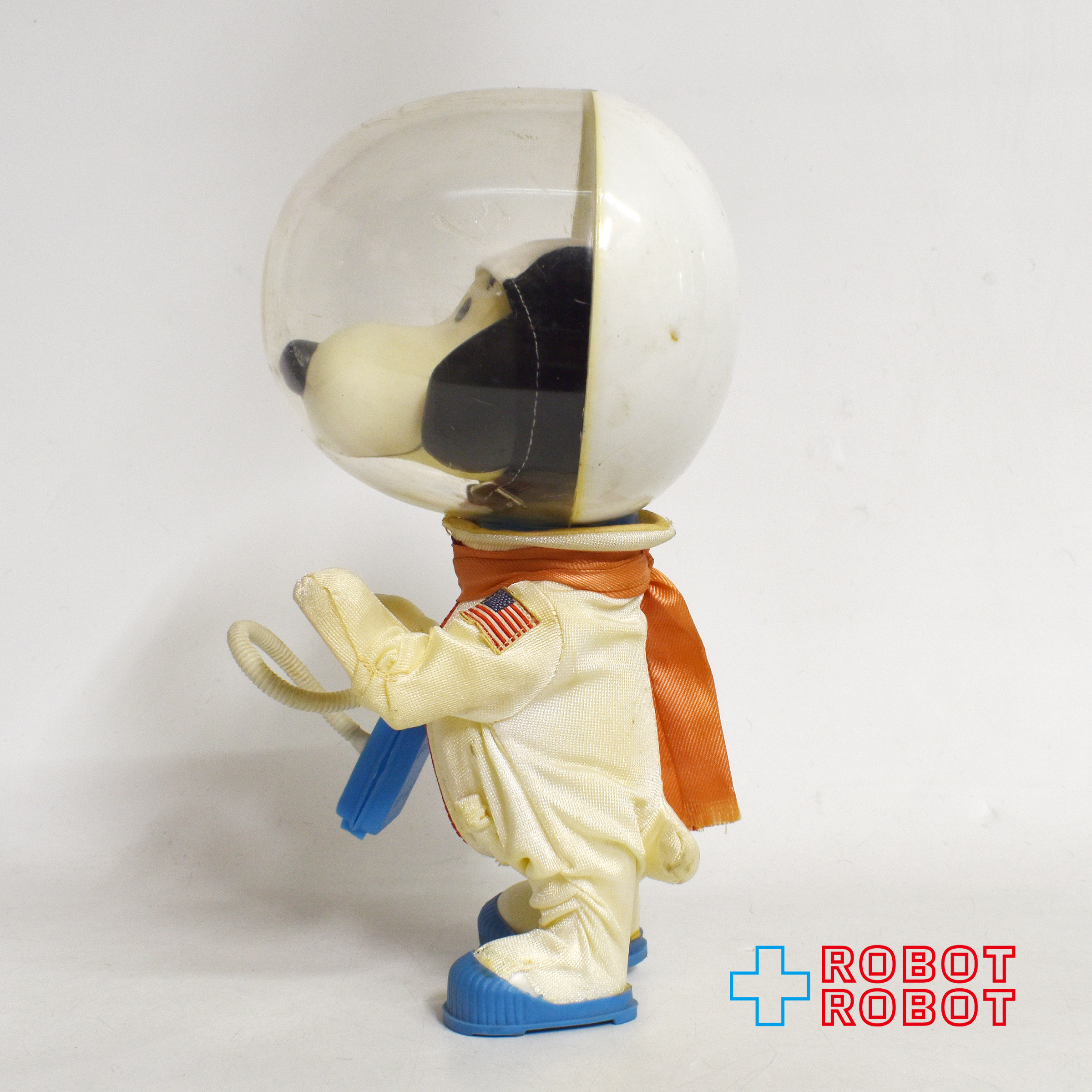 スヌーピー アストロノーツ ポケットドール (デターマインド社 1969) 完品 ヘルメットにクラック 入荷写真