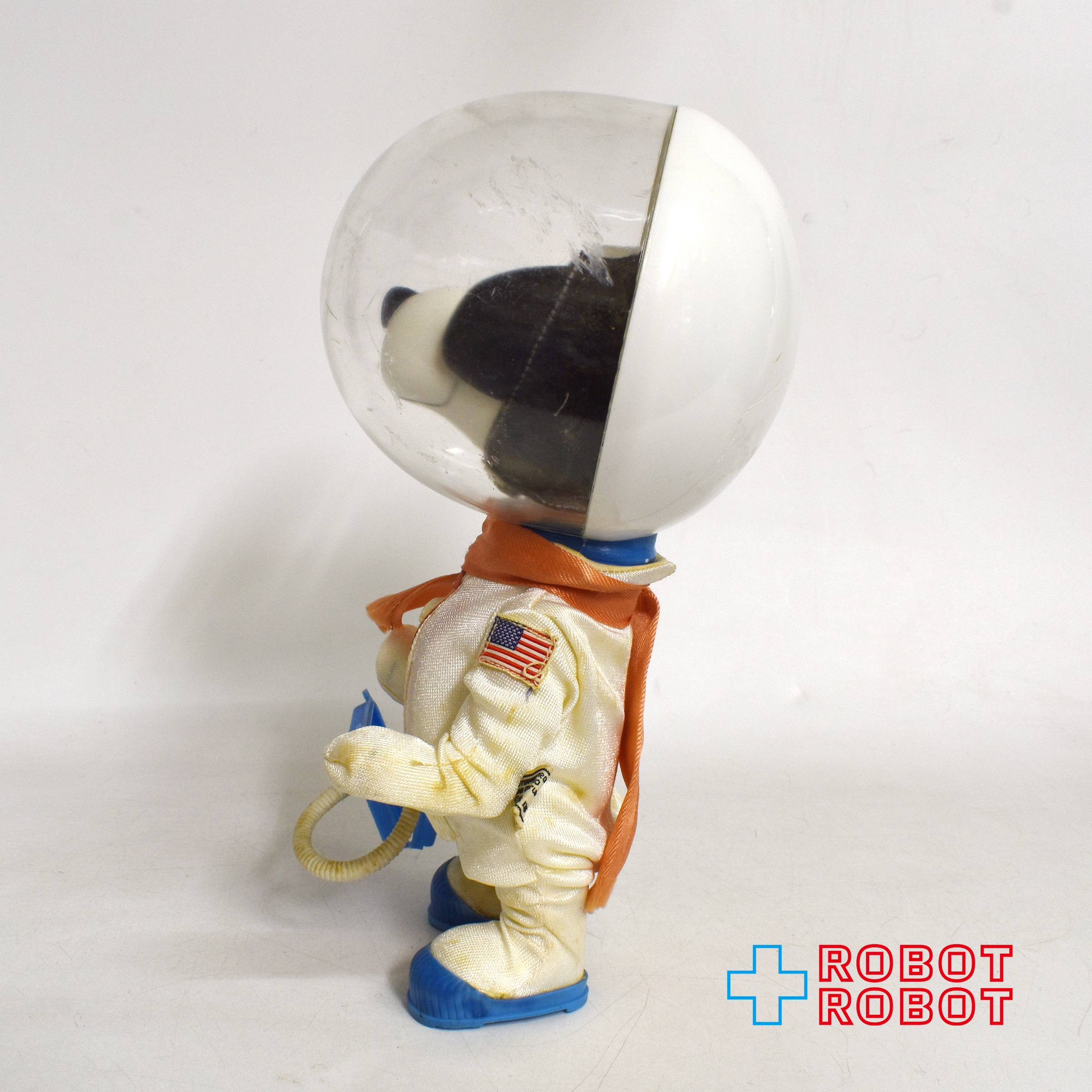 スヌーピー アストロノーツ ポケットドール (デターマインド社 1969) 完品 ヘルメットにクラック 入荷写真