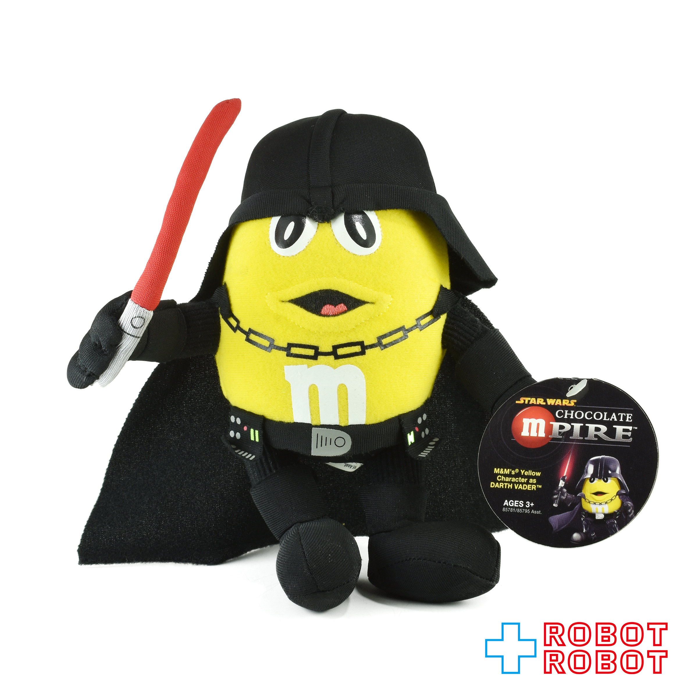 ハスブロ M&M's エムアンドエムズ スター・ウォーズ M-PIRE プラッシュバディ ダース・ベイダー 紙タグ付き 企業物 入荷写真