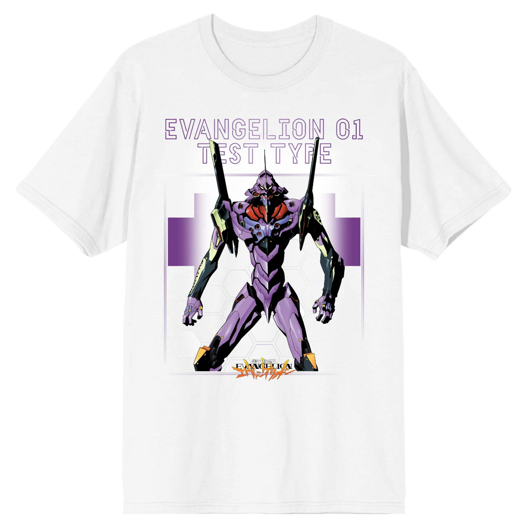 新世紀エヴァンゲリオン エヴァンゲリオン初号機 ホワイト Tシャツ 入荷写真