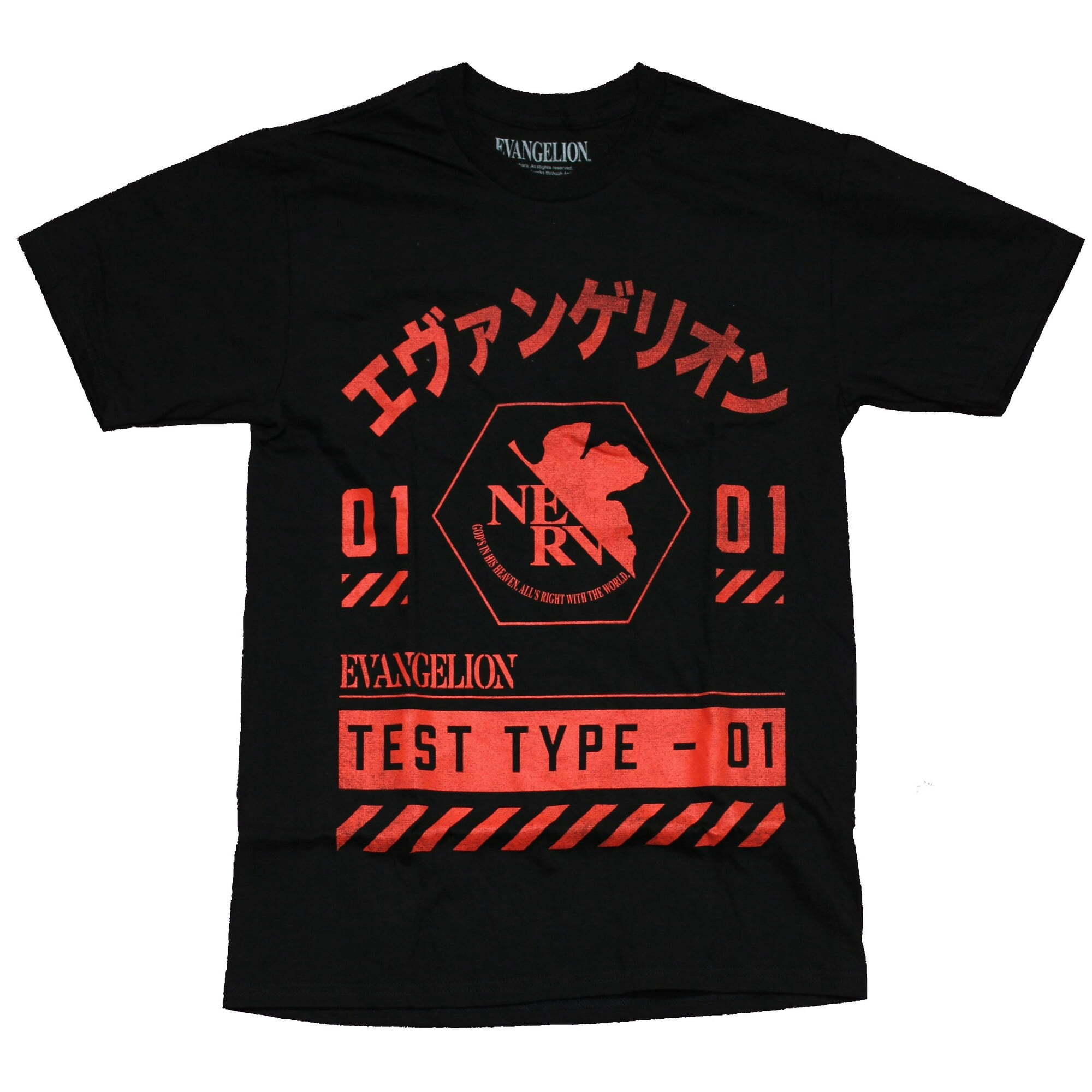 新世紀エヴァンゲリオン エヴァンゲリオン初号機 ブラック Tシャツ 入荷写真