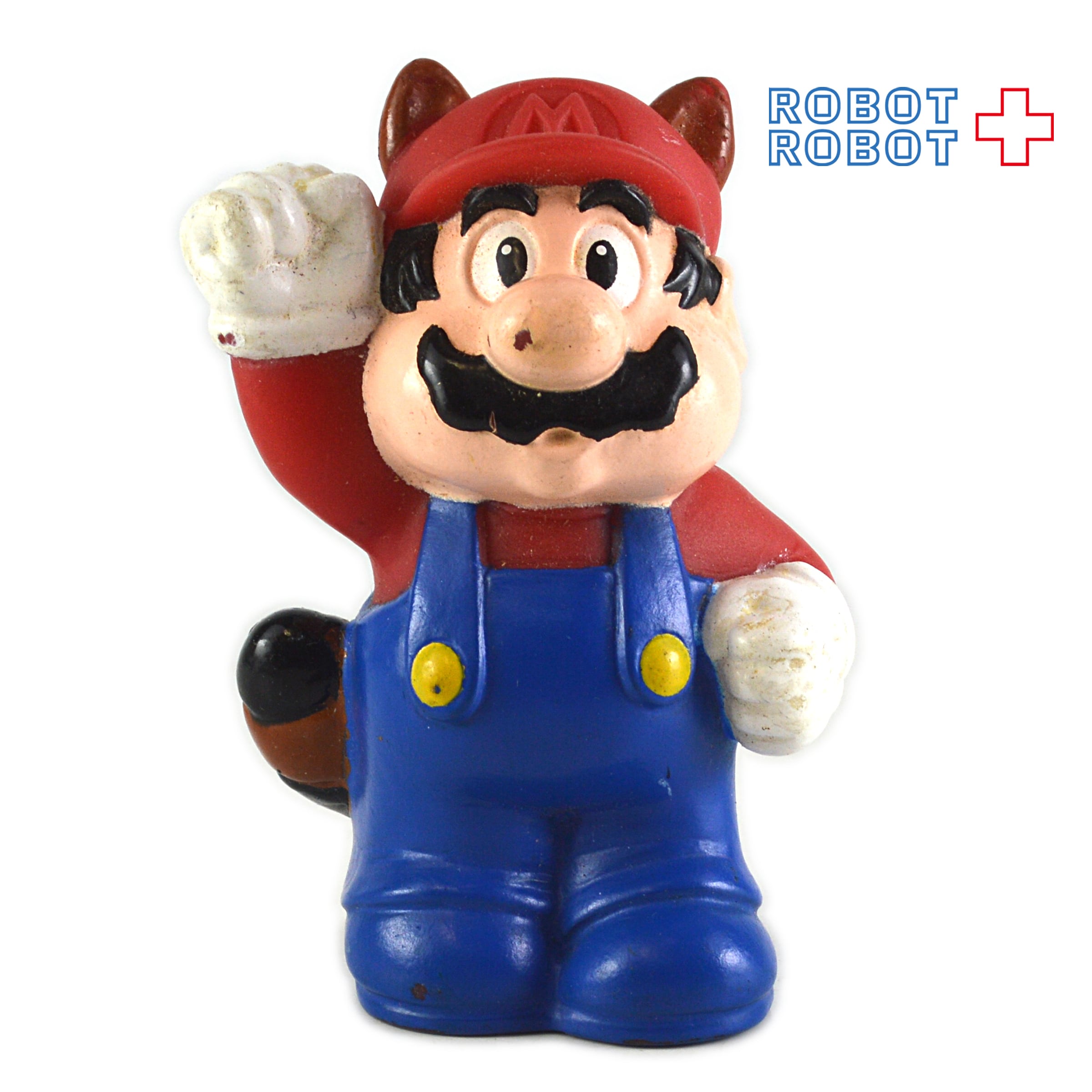 マクドナルド スーパーマリオ3 U3 しっぽマリオ ソフビ ハッピーミールトイ 1989 入荷写真