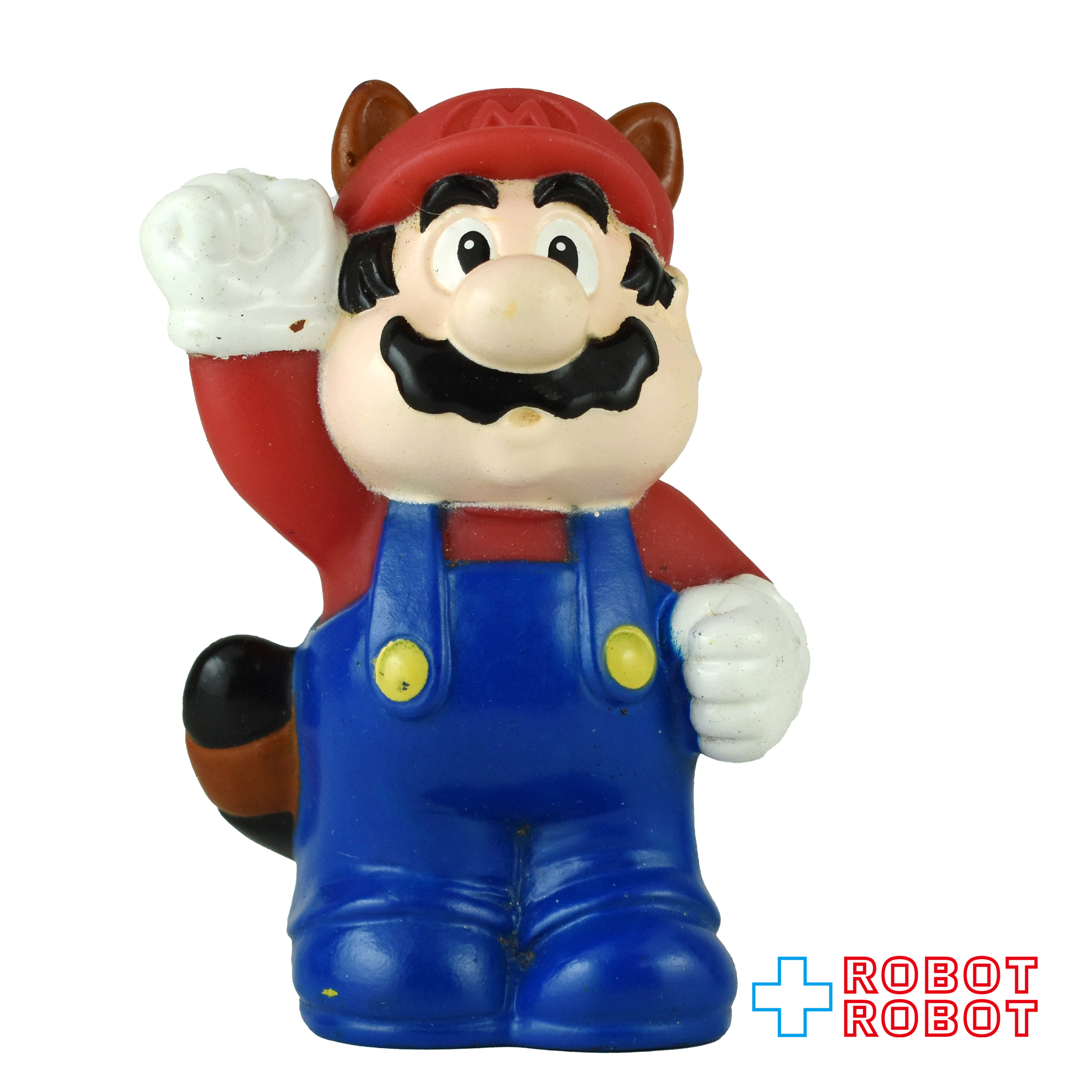 マクドナルド スーパーマリオ3 U3 しっぽマリオ ソフビ ハッピーミールトイ 1989 入荷写真