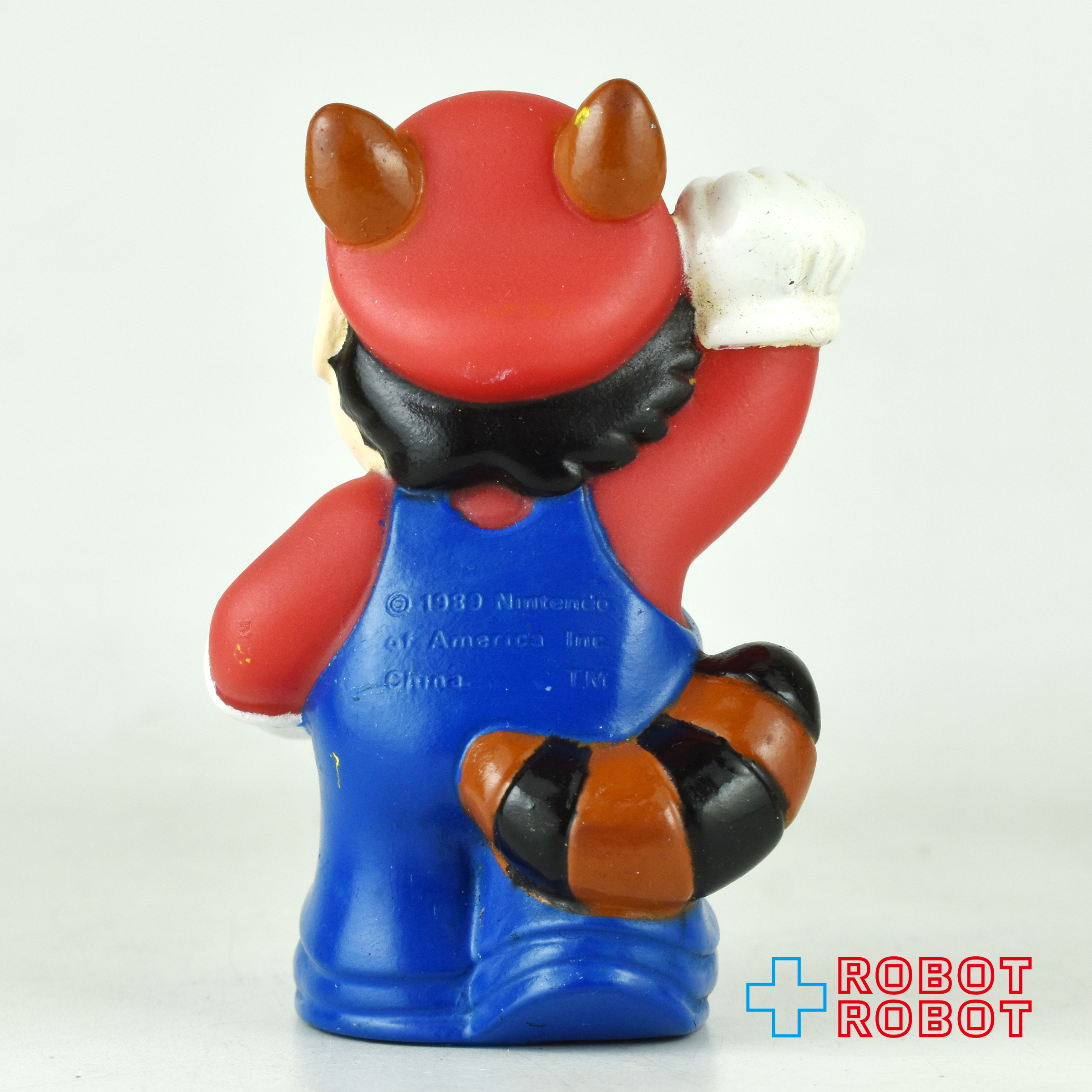 マクドナルド スーパーマリオ3 U3 しっぽマリオ ソフビ ハッピーミールトイ 1989 入荷写真