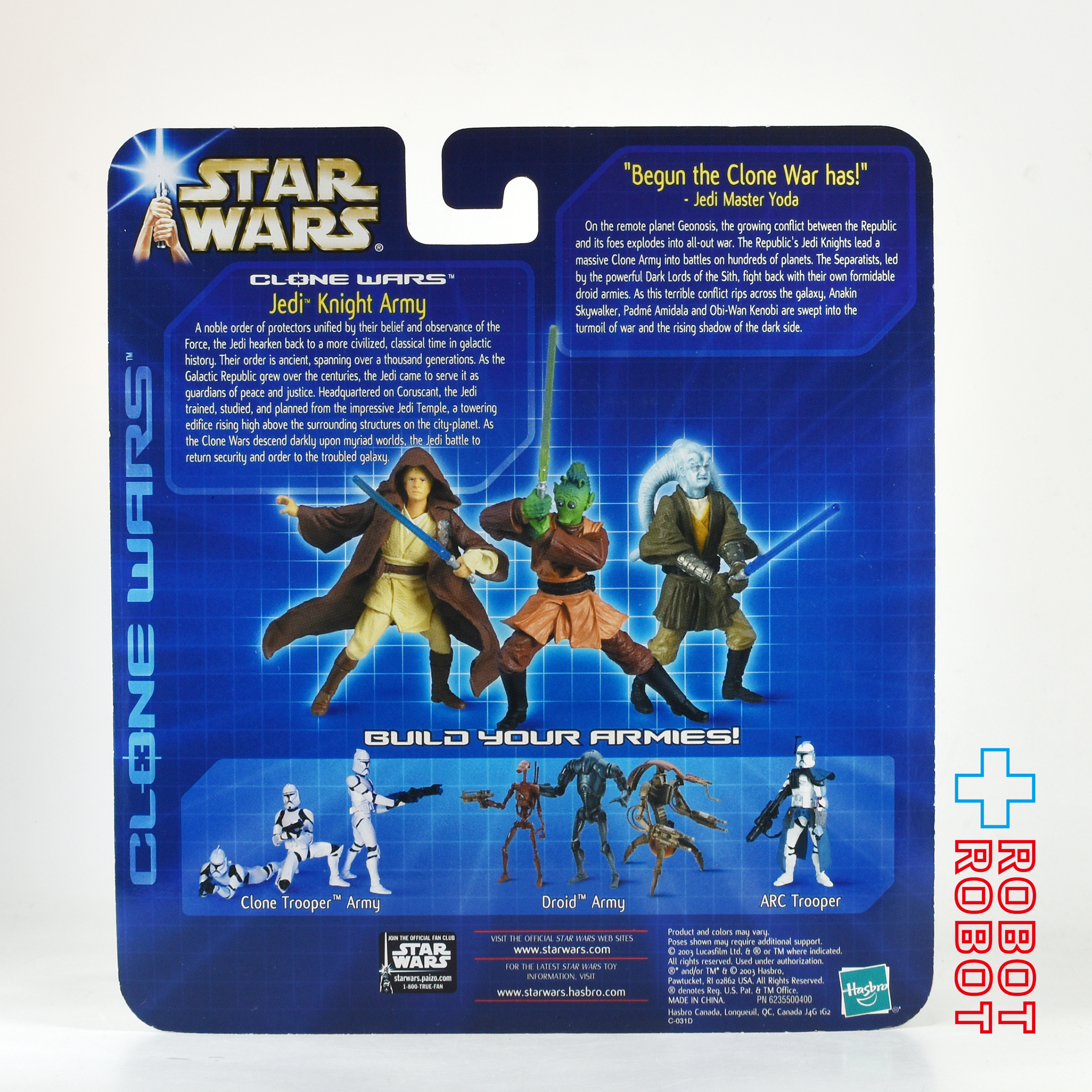 スター・ウォーズ CW2003マルチパック ジェダイ ナイト アーミー クローン・ウォーズ アクションフィギュア 未開封 入荷写真