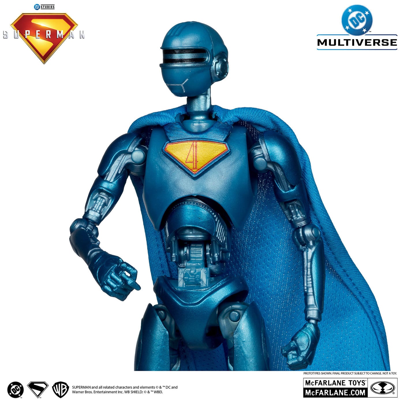 DC マルチバース スーパーマン (2025) デラックス・シアトリカル・エディション スーパーマンロボ4号（レッド・プラチナム・エディション) 7インチ アクションフィギュア 国内版 未開封 入荷写真