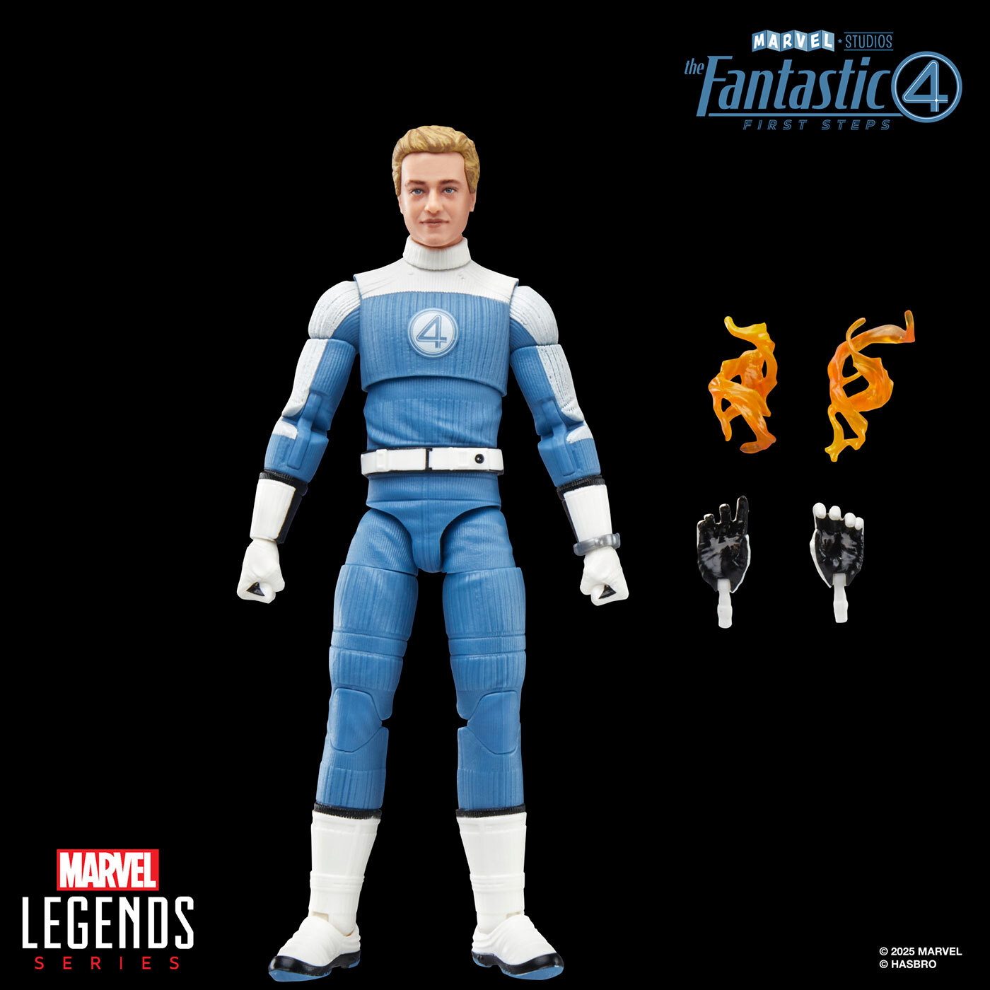 マーベルレジェンド ファンタスティック4 ファーストステップ ジョニー・ストーム 6インチ アクションフィギュア 未開封 入荷写真