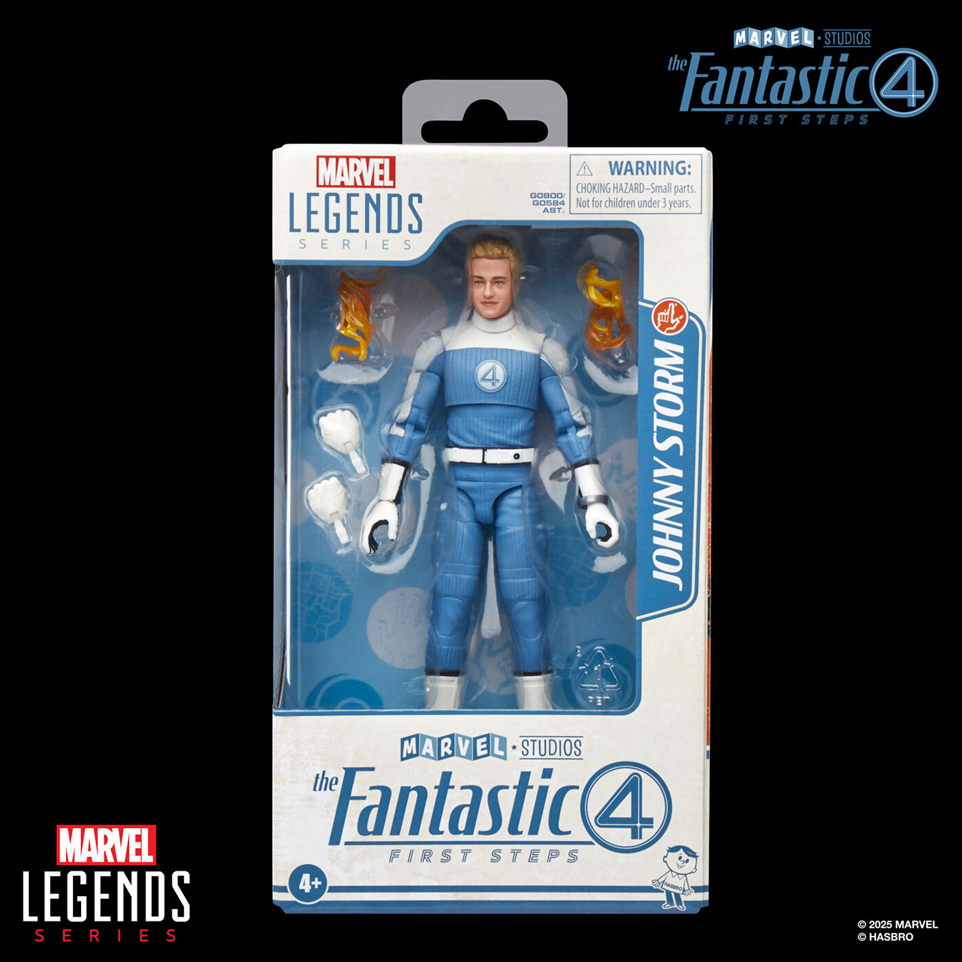 マーベルレジェンド ファンタスティック4 ファーストステップ ジョニー・ストーム 6インチ アクションフィギュア 未開封 入荷写真