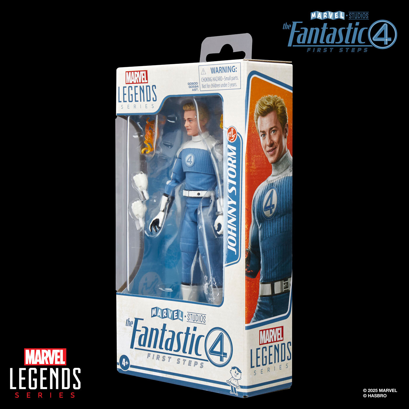 マーベルレジェンド ファンタスティック4 ファーストステップ ジョニー・ストーム 6インチ アクションフィギュア 未開封 入荷写真