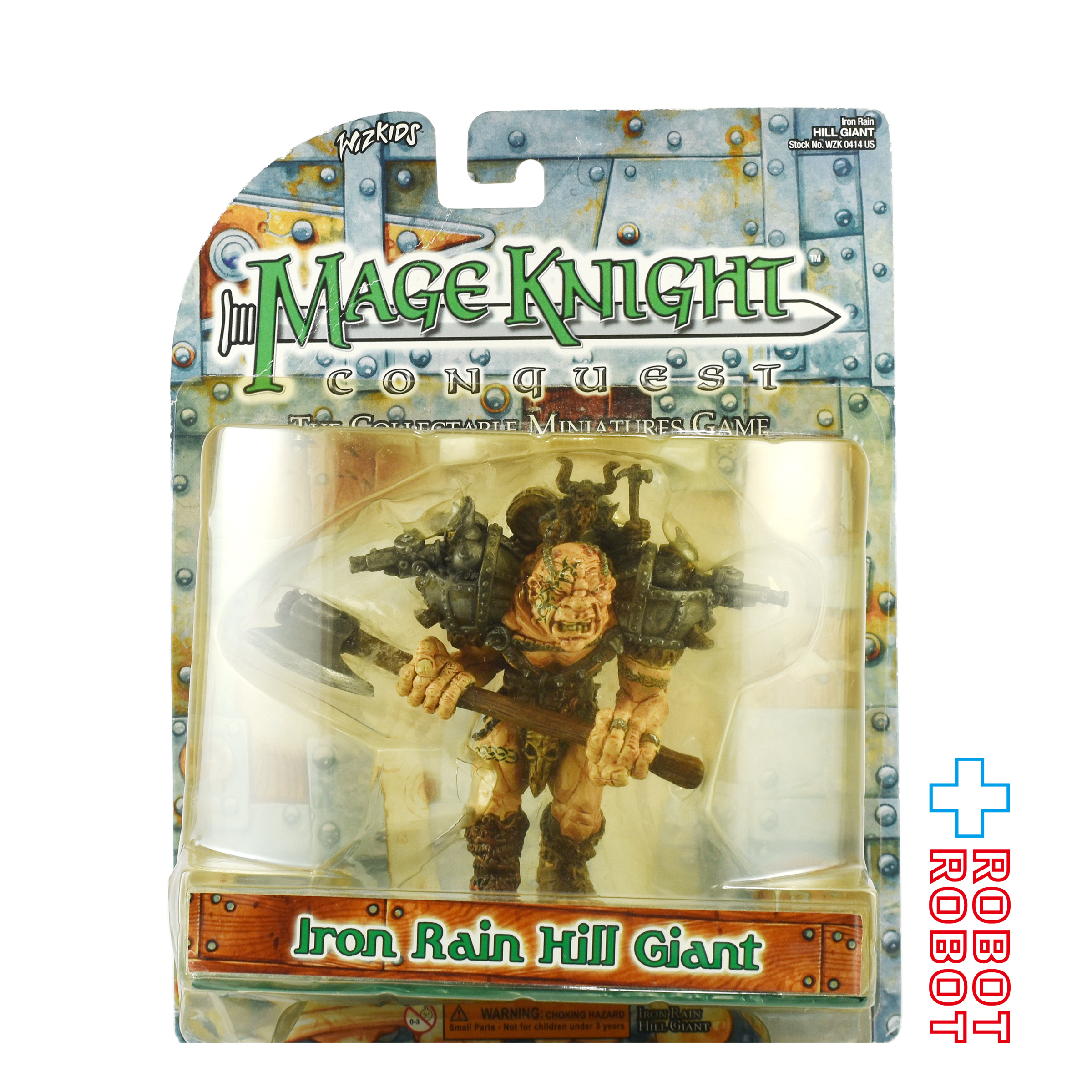 WIZKIDS社 メイジナイト コンクエスト アイアン・レイン・ヒル・ジャイアント アクションフィギュア 未開封 入荷写真