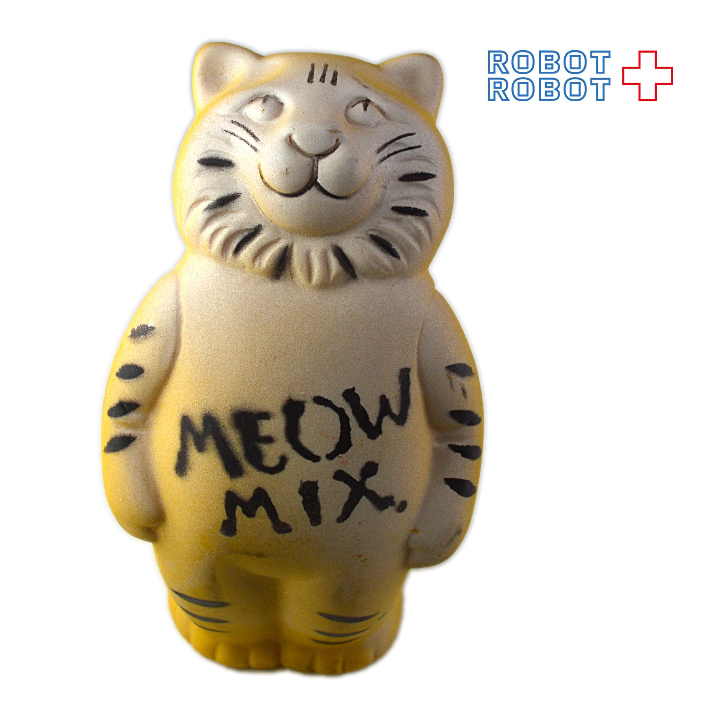 ミャオミックス キャット キャットフードのアドバタイジングキャラクター ソフビフィギュア 企業物 入荷写真