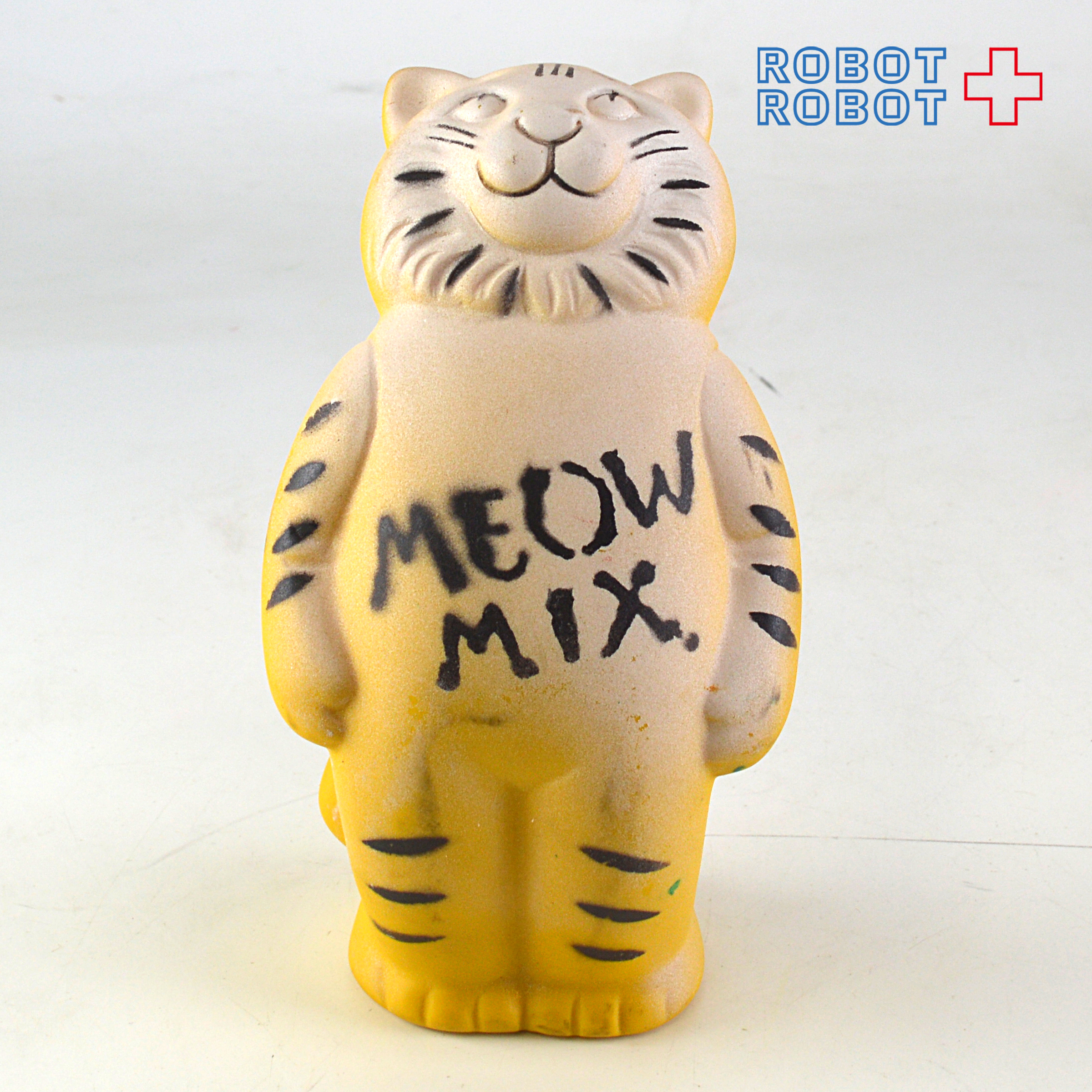 ミャオミックス キャット キャットフードのアドバタイジングキャラクター ソフビフィギュア 企業物 入荷写真