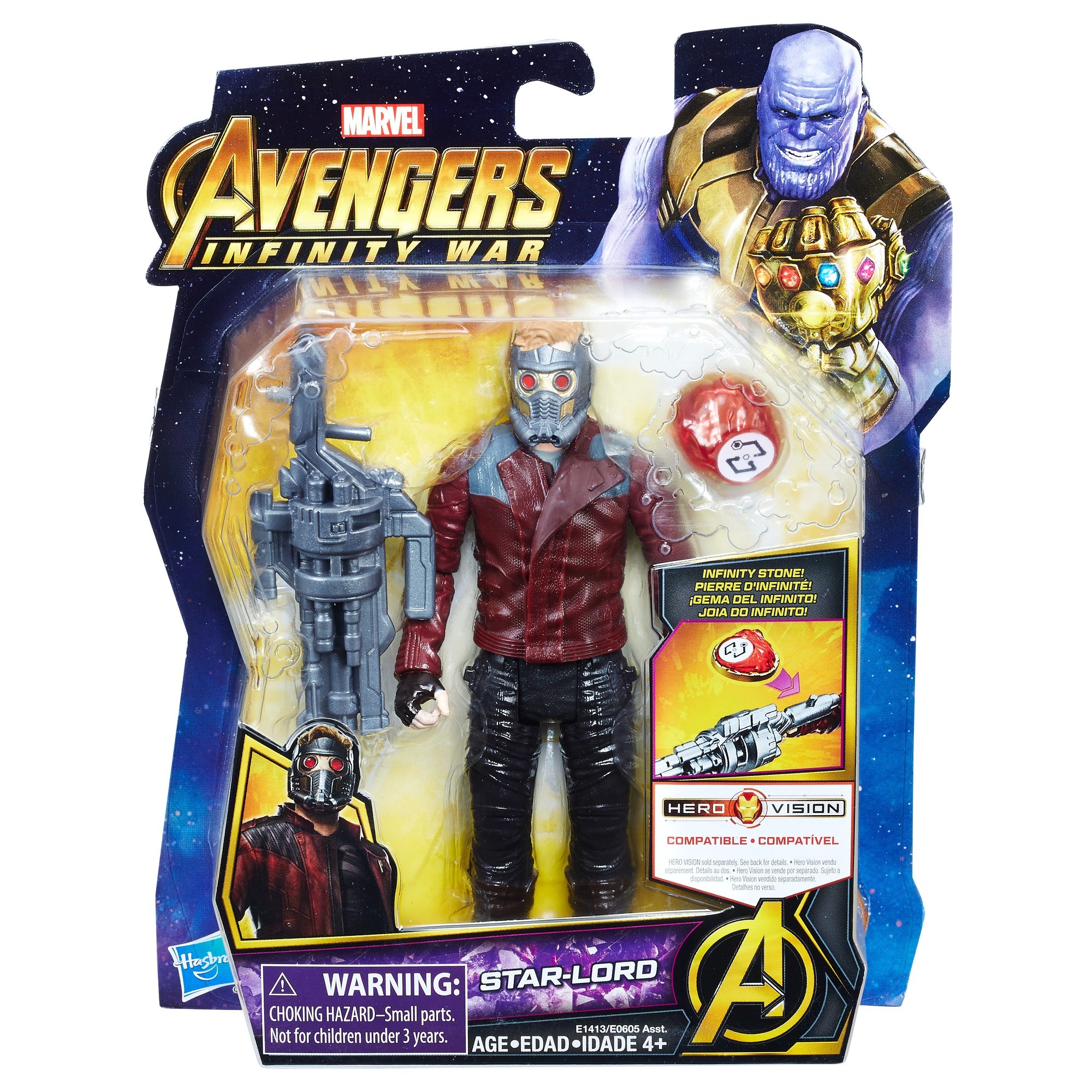 マーベル アベンジャーズ インフィニティウォー 6インチ アクションフィギュア スターロード 入荷写真