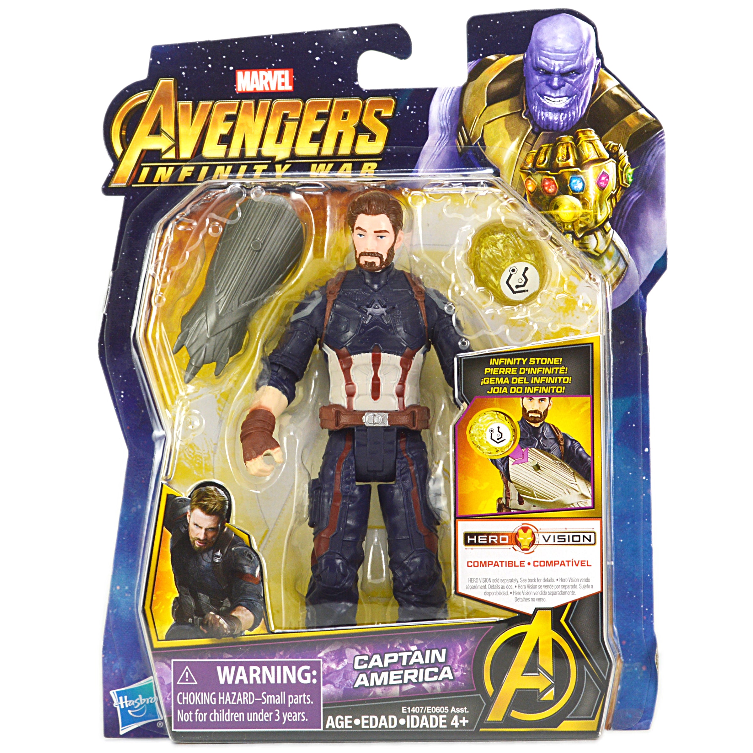マーベル アベンジャーズ インフィニティウォー 6インチ アクションフィギュア キャプテン・アメリカ 入荷写真