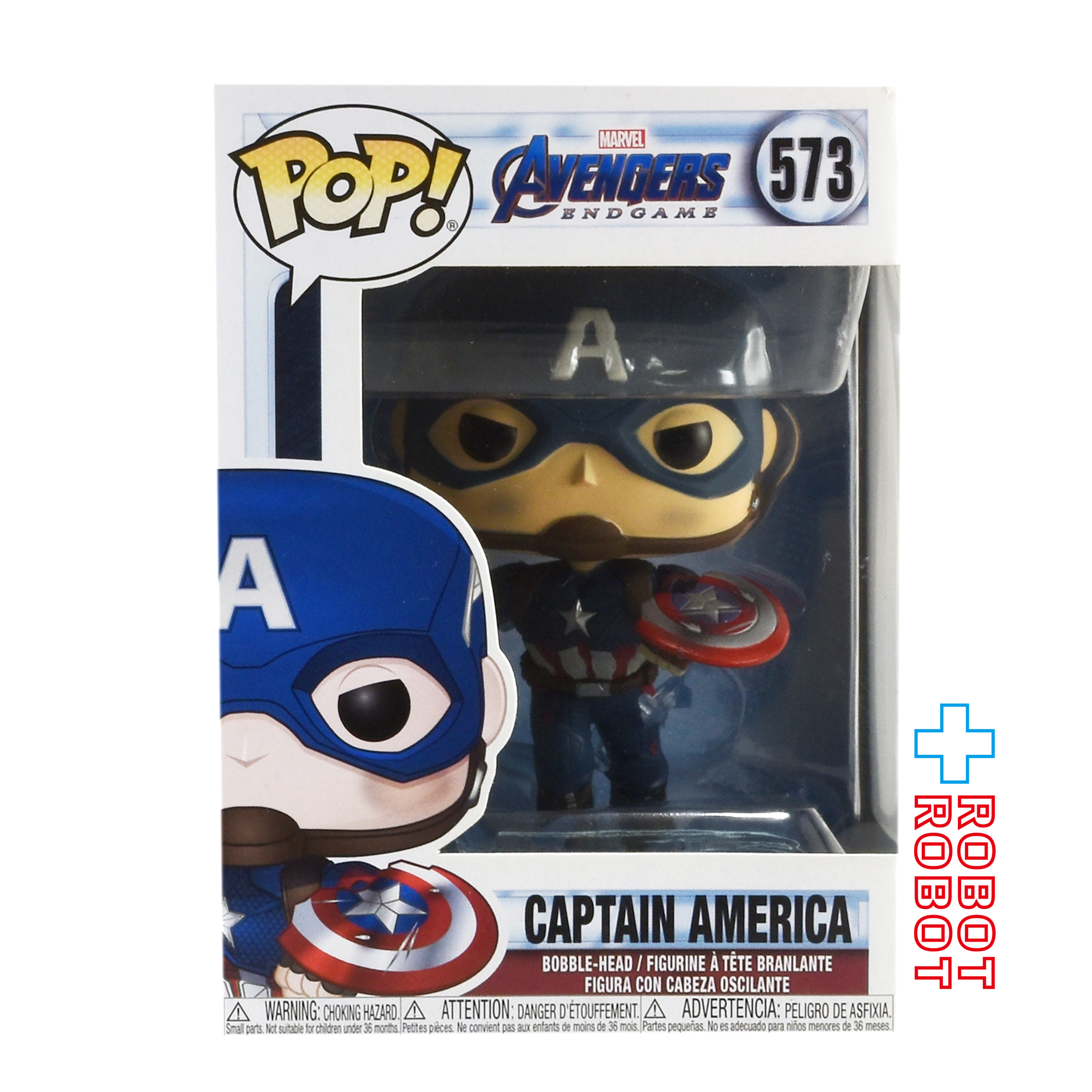 ファンコ POP! 573 アベンジャーズ エンドゲーム キャプテン・アメリカ 箱入 入荷写真
