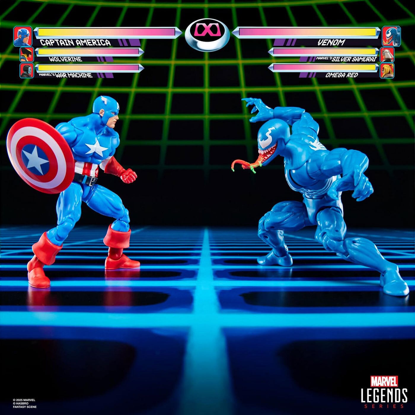 マーベルレジェンド ゲームシリーズ キャプテン・アメリカ vs ヴェノム 6インチ アクションフィギュア 国内版 未開封 入荷写真