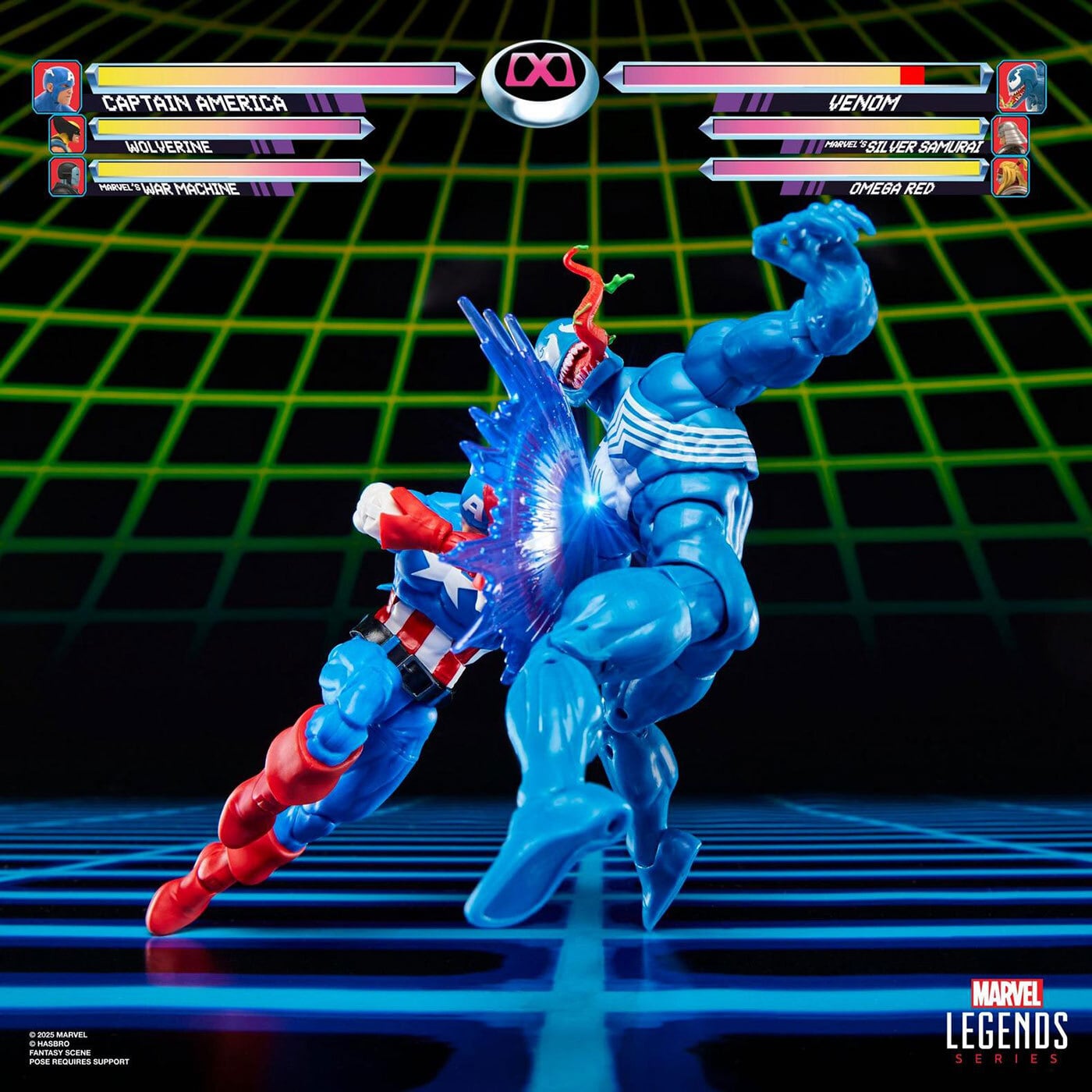 マーベルレジェンド ゲームシリーズ キャプテン・アメリカ vs ヴェノム 6インチ アクションフィギュア 国内版 未開封 入荷写真