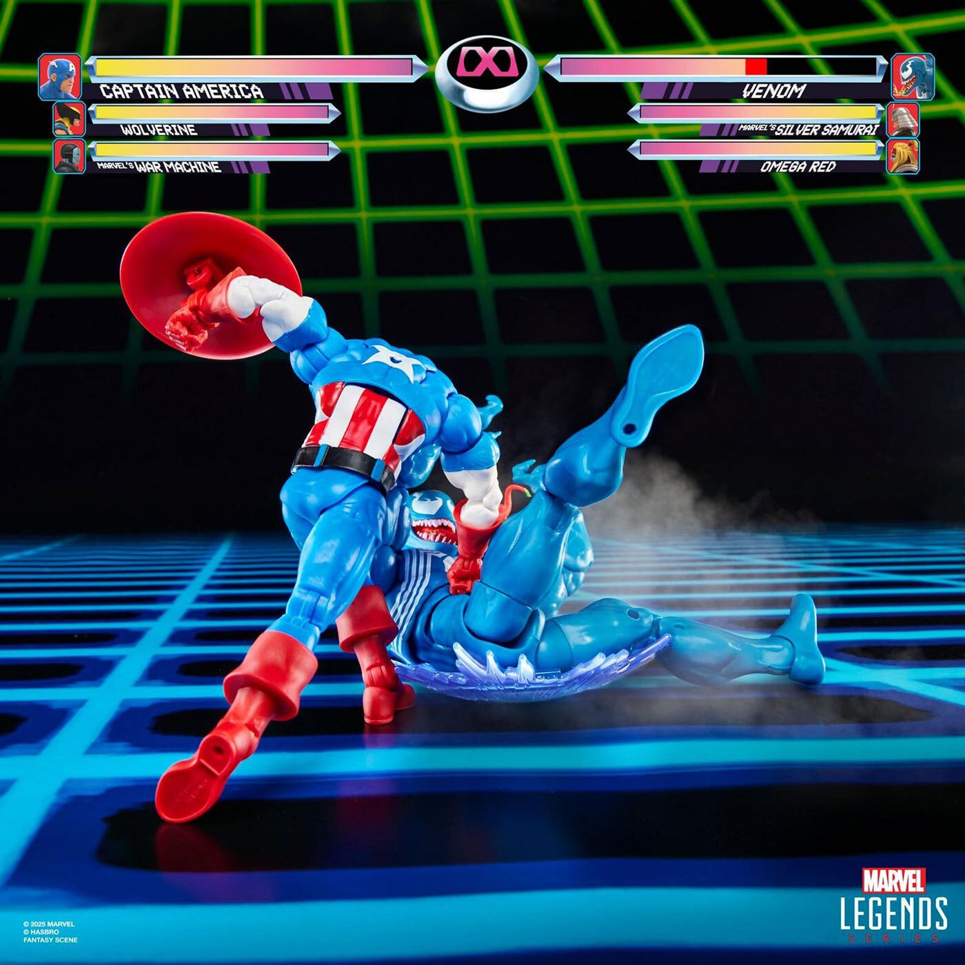 マーベルレジェンド ゲームシリーズ キャプテン・アメリカ vs ヴェノム 6インチ アクションフィギュア 国内版 未開封 入荷写真