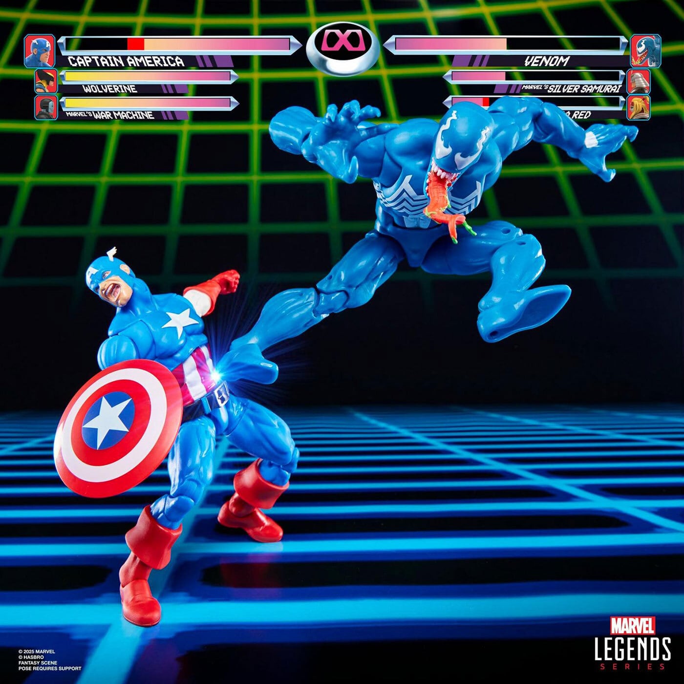 マーベルレジェンド ゲームシリーズ キャプテン・アメリカ vs ヴェノム 6インチ アクションフィギュア 国内版 未開封 入荷写真