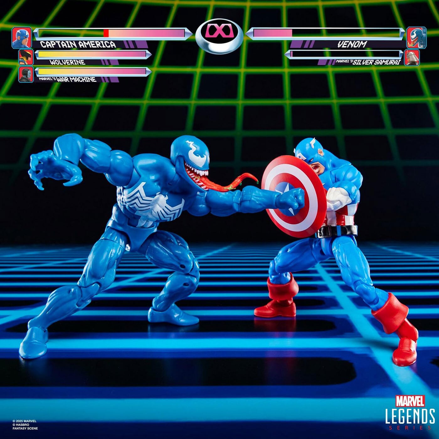 マーベルレジェンド ゲームシリーズ キャプテン・アメリカ vs ヴェノム 6インチ アクションフィギュア 国内版 未開封 入荷写真